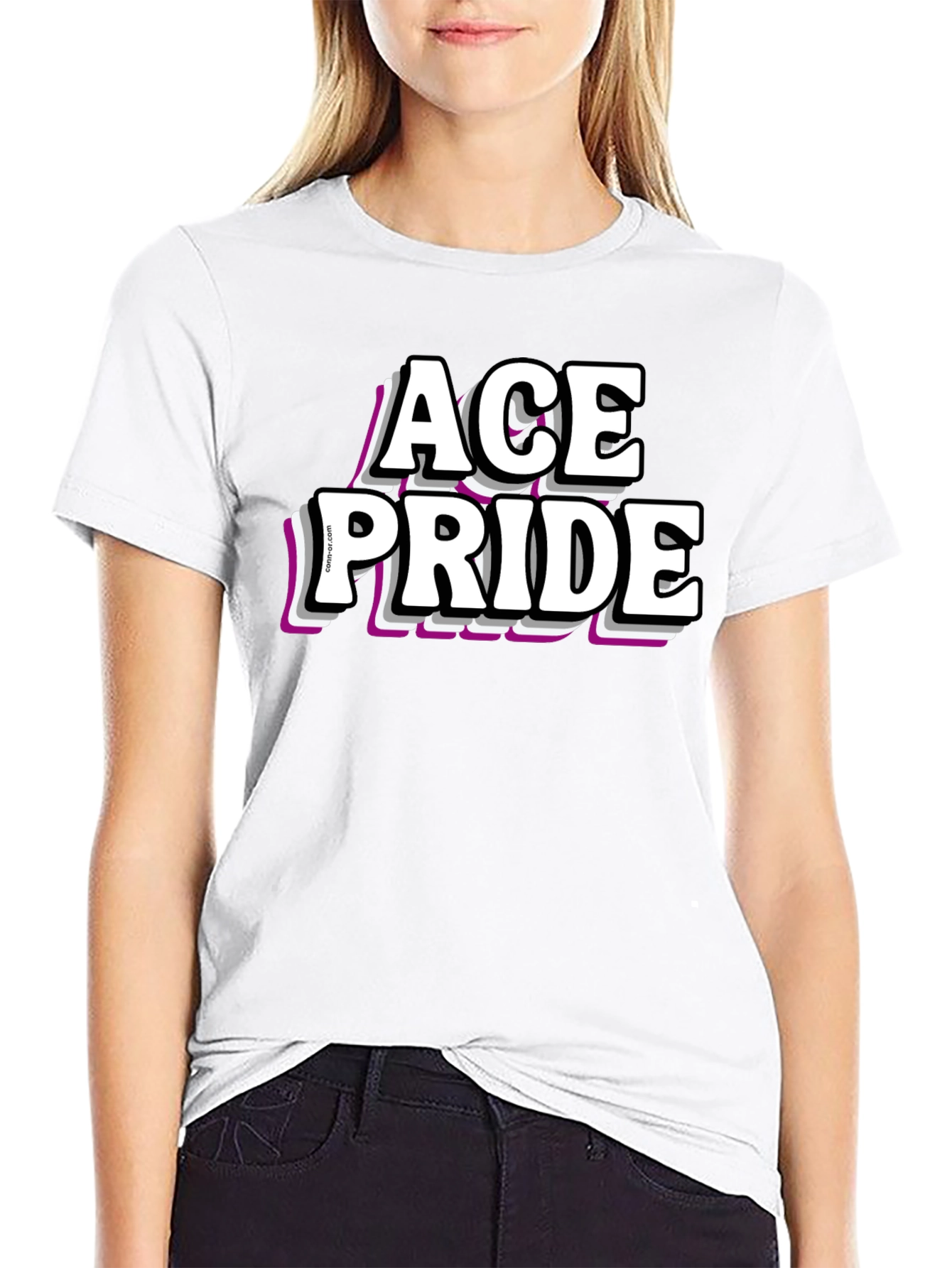 Ace Pride T-Shirt - Graphic Tee - Asexual Pride