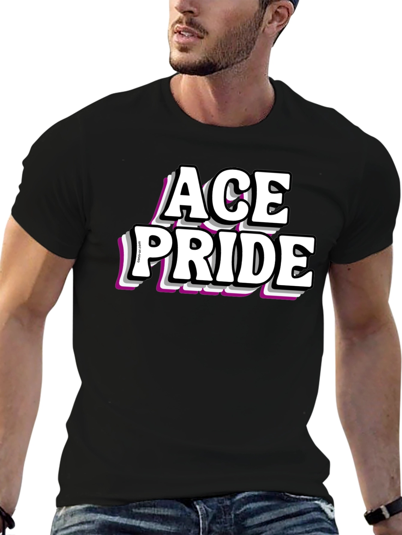 Ace Pride T-Shirt - Graphic Tee - Asexual Pride