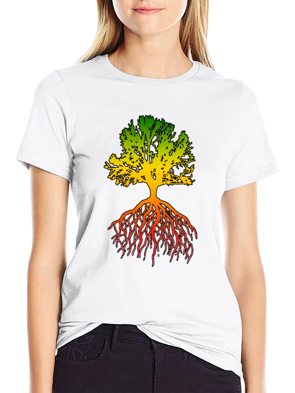 Rasta Tree Graphic T-Shirt - Roots & Culture