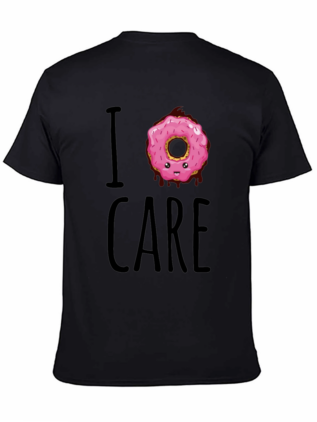 I Donut Care T-Shirt - Funny Graphic Tee