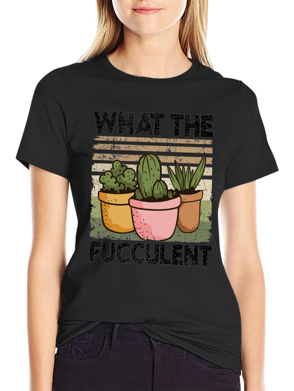 What the Fucculent T-Shirt - Funny Plant Lover Tee
