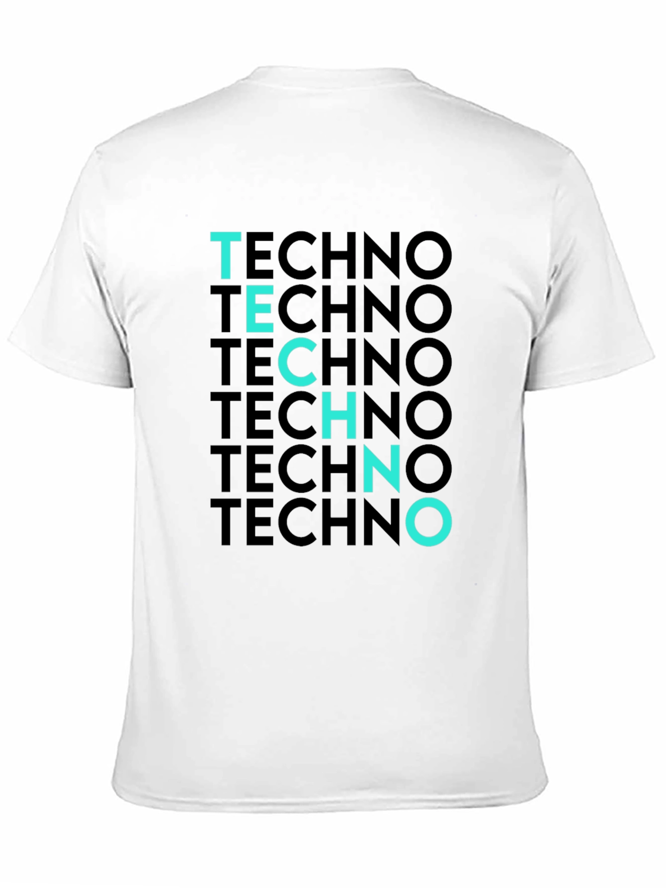 Techno T-Shirt - Black Tee