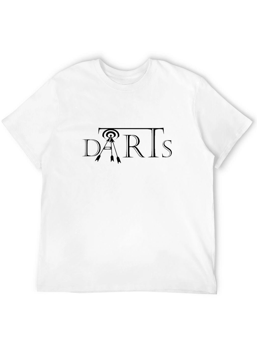 Darts T-Shirt Target Arrow Game Tee