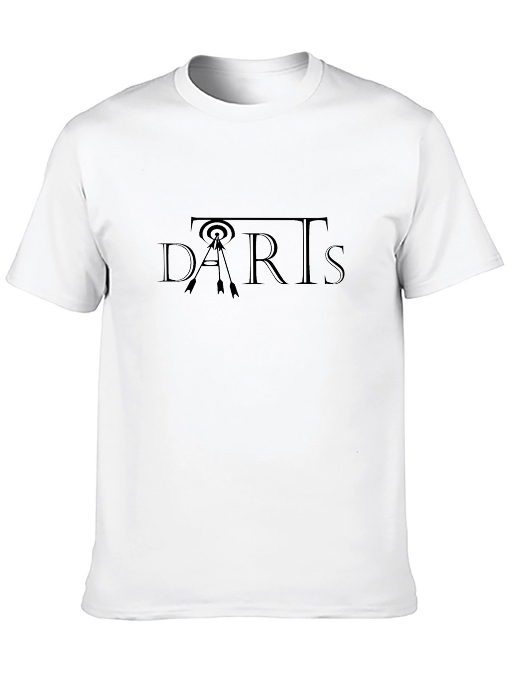 Darts T-Shirt Target Arrow Game Tee