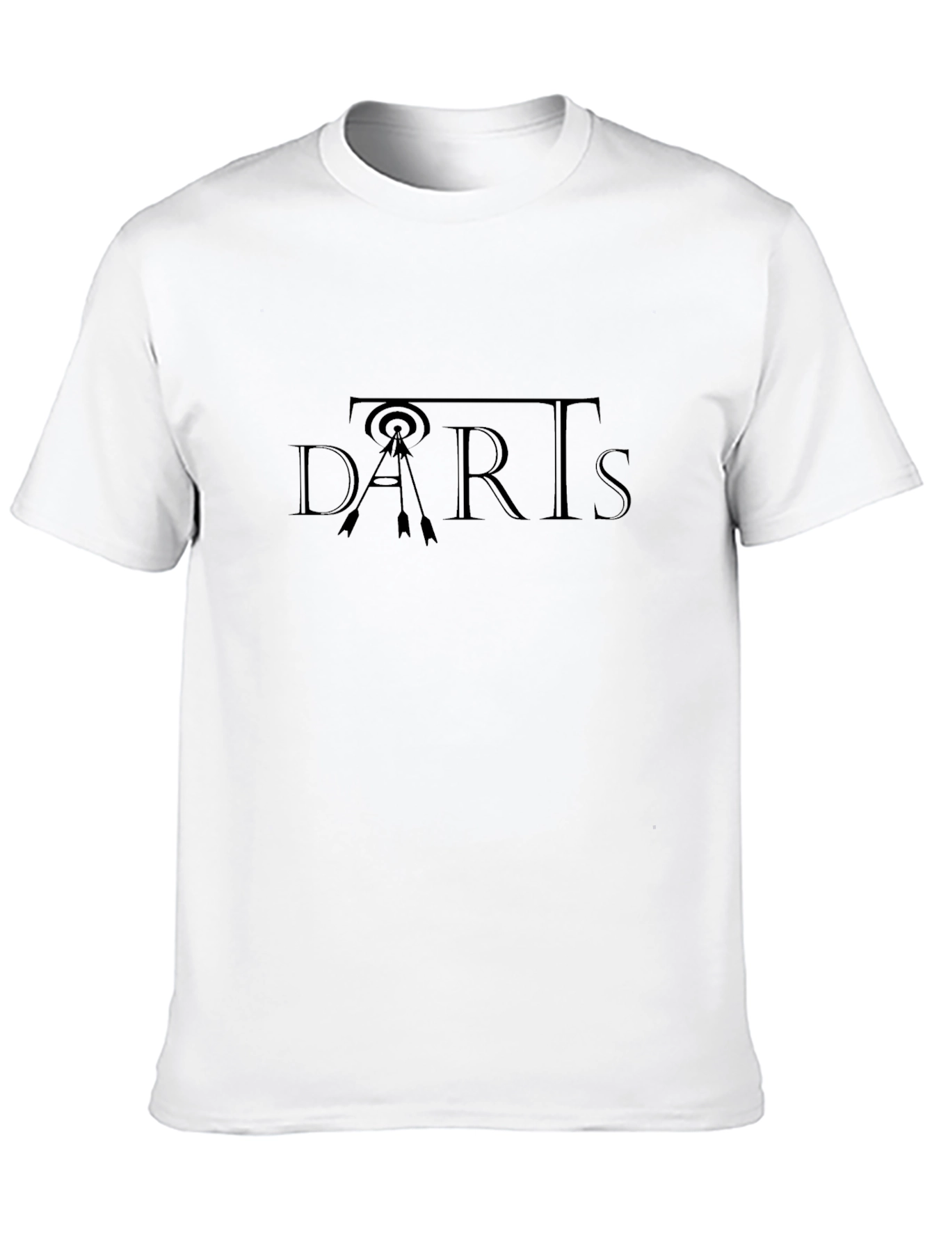 Darts T-Shirt Target Arrow Game Tee