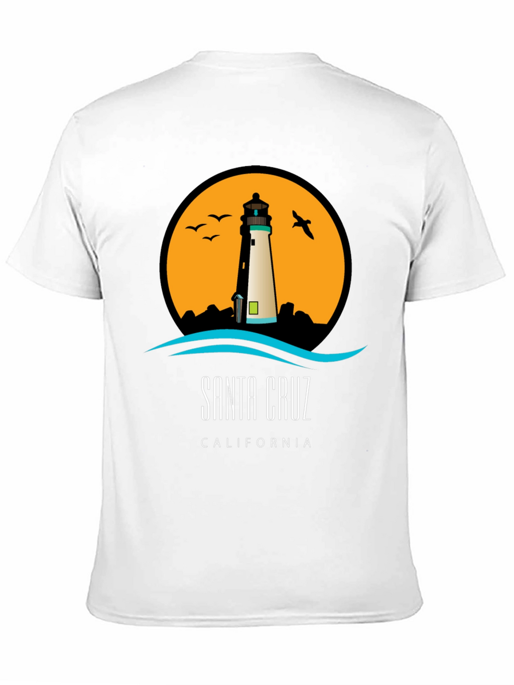 Santa Cruz Lighthouse Graphic Tee