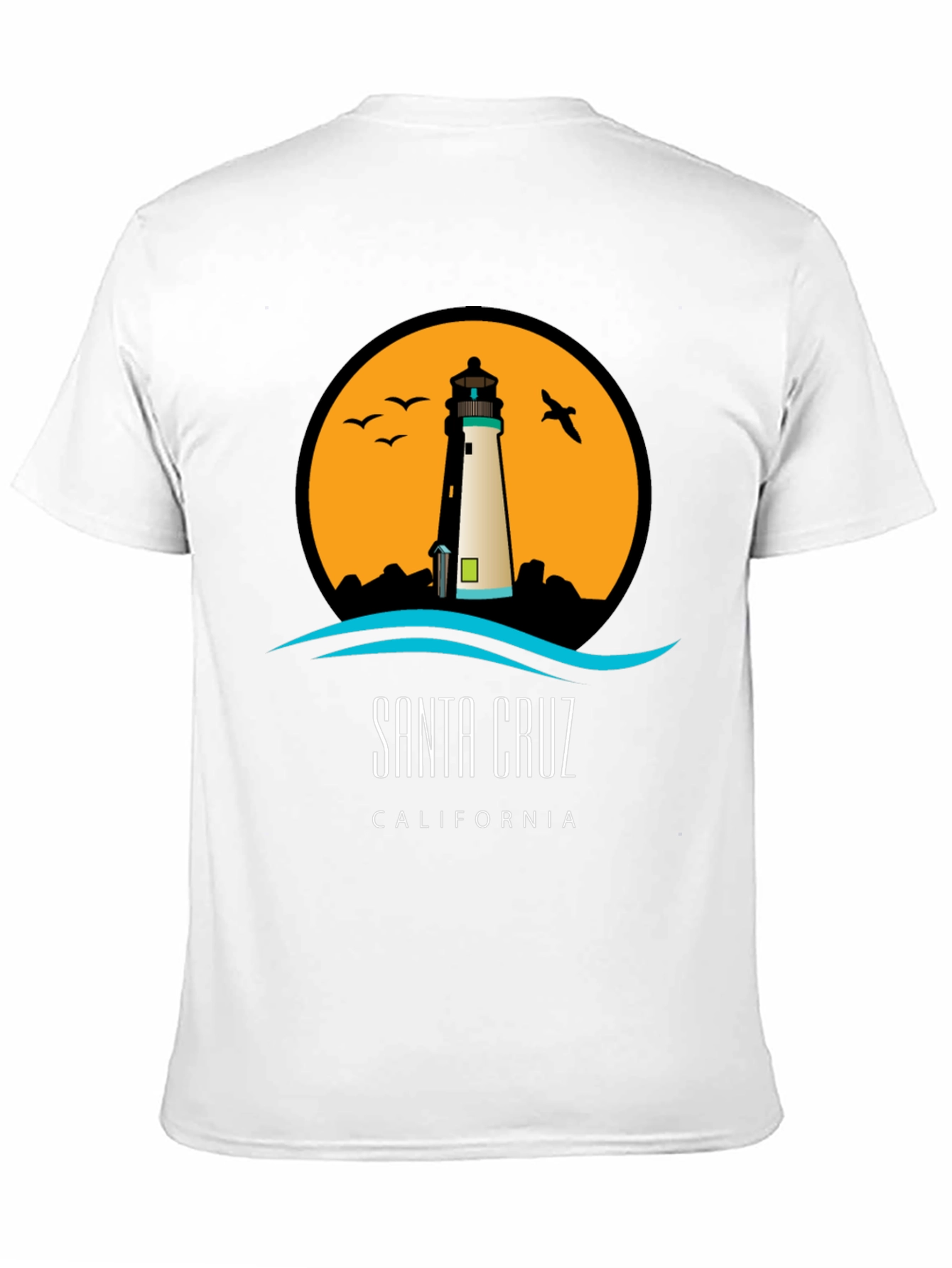 Santa Cruz Lighthouse Graphic Tee