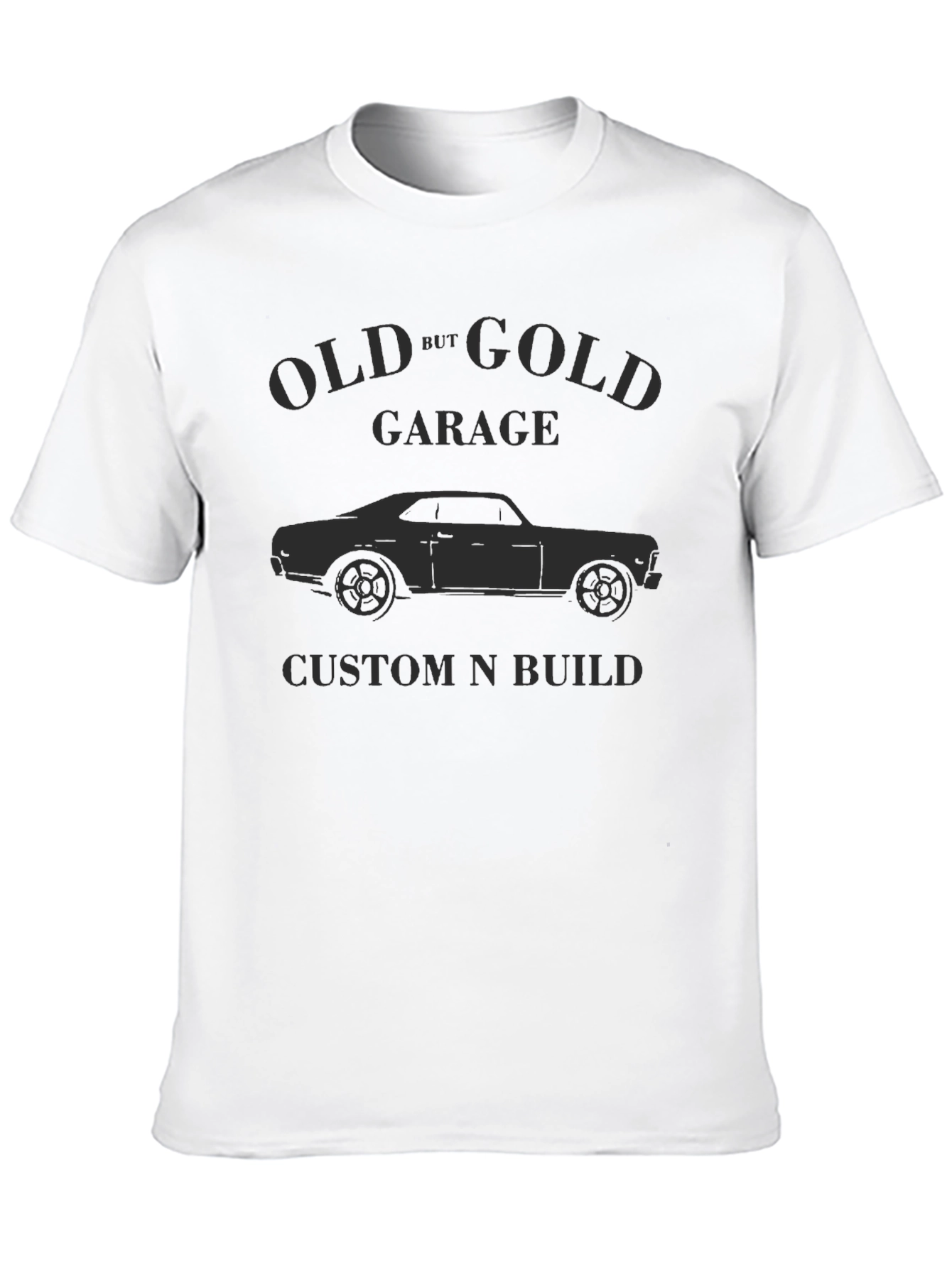 Old But Gold Garage Custom T-Shirt