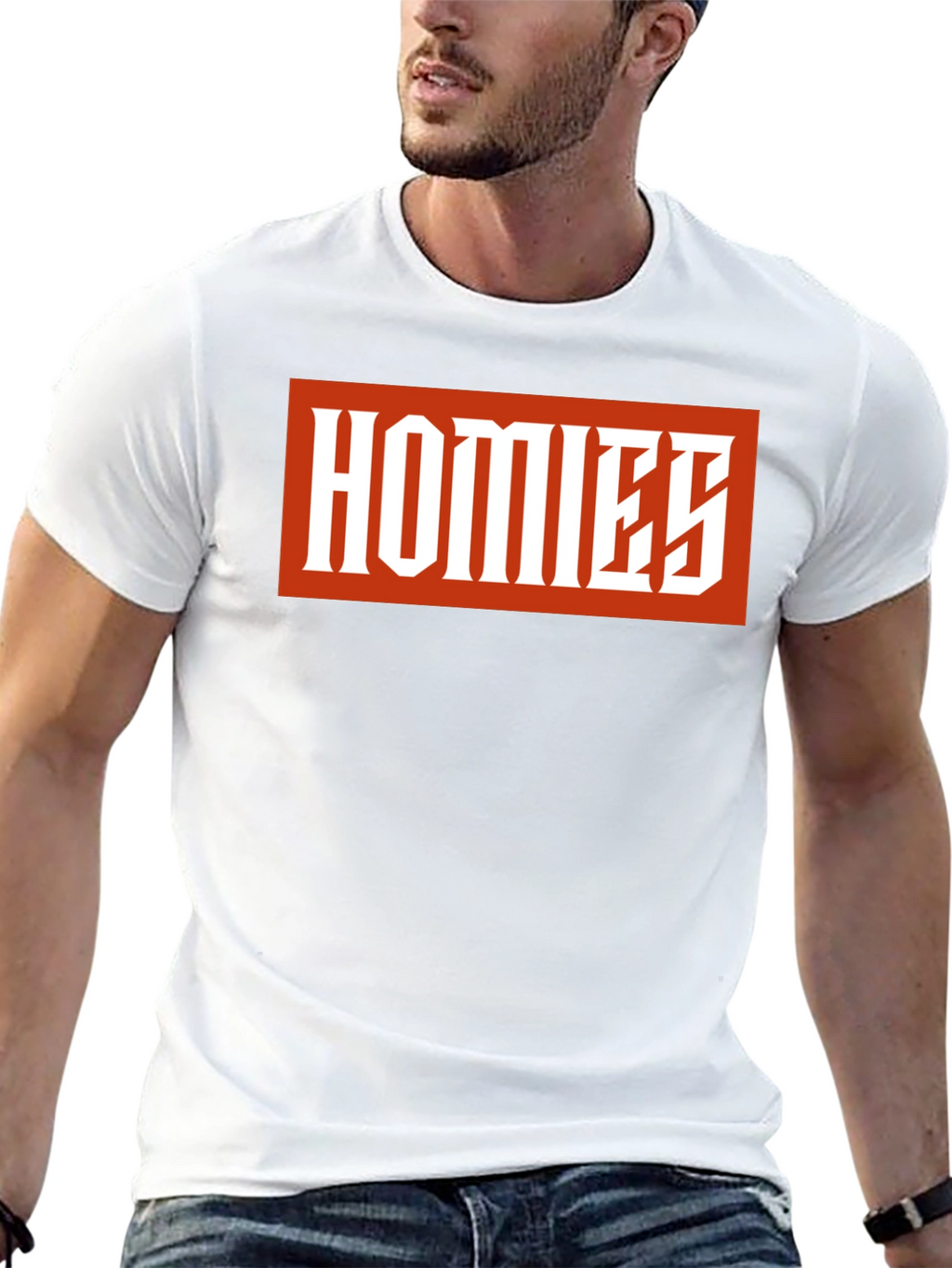 Homies Graphic Tee - Bold Streetwear Style