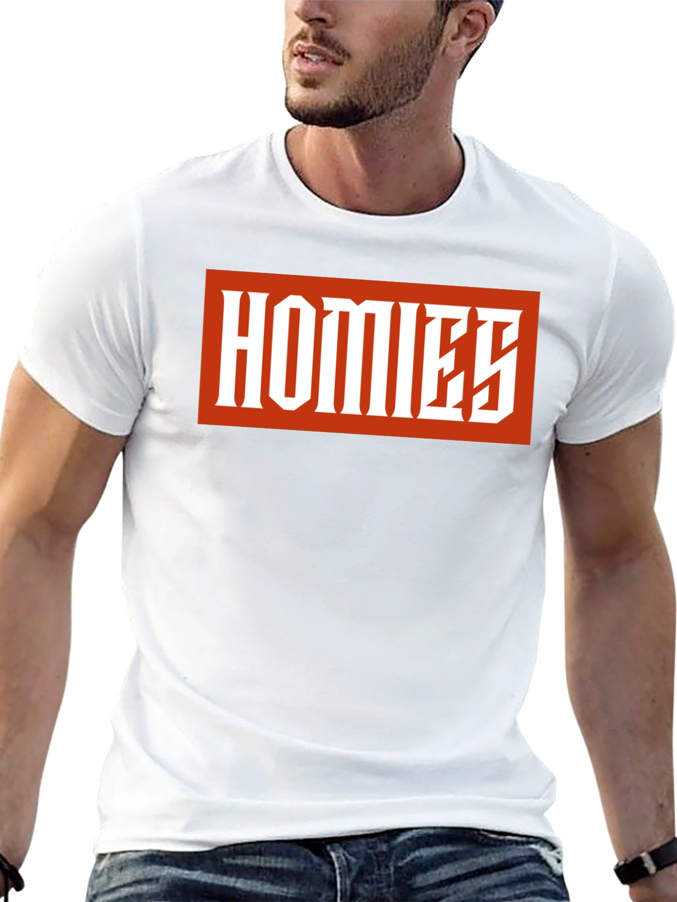 Homies Graphic Tee - Bold Streetwear Style