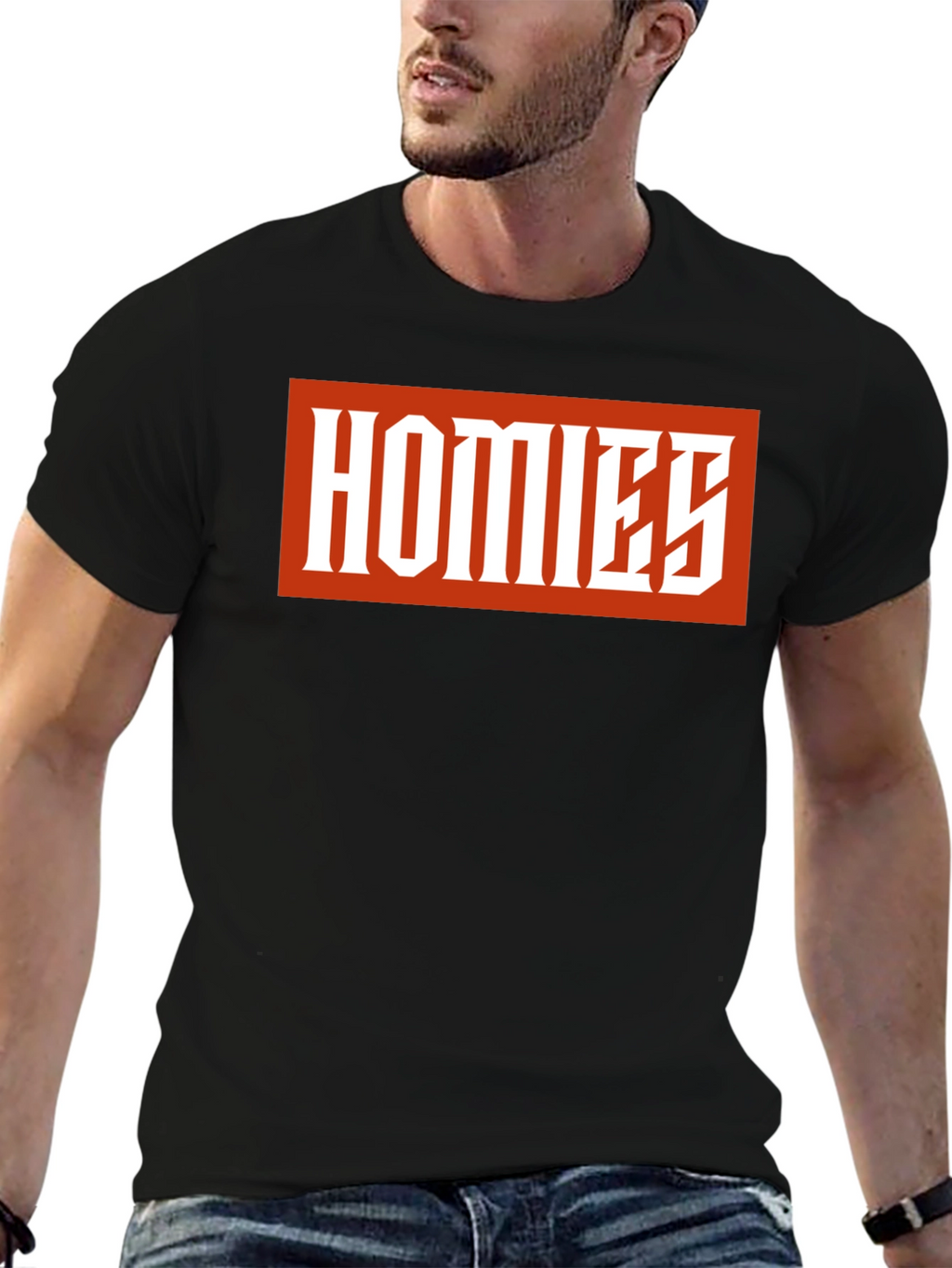 Homies Graphic Tee - Bold Streetwear Style