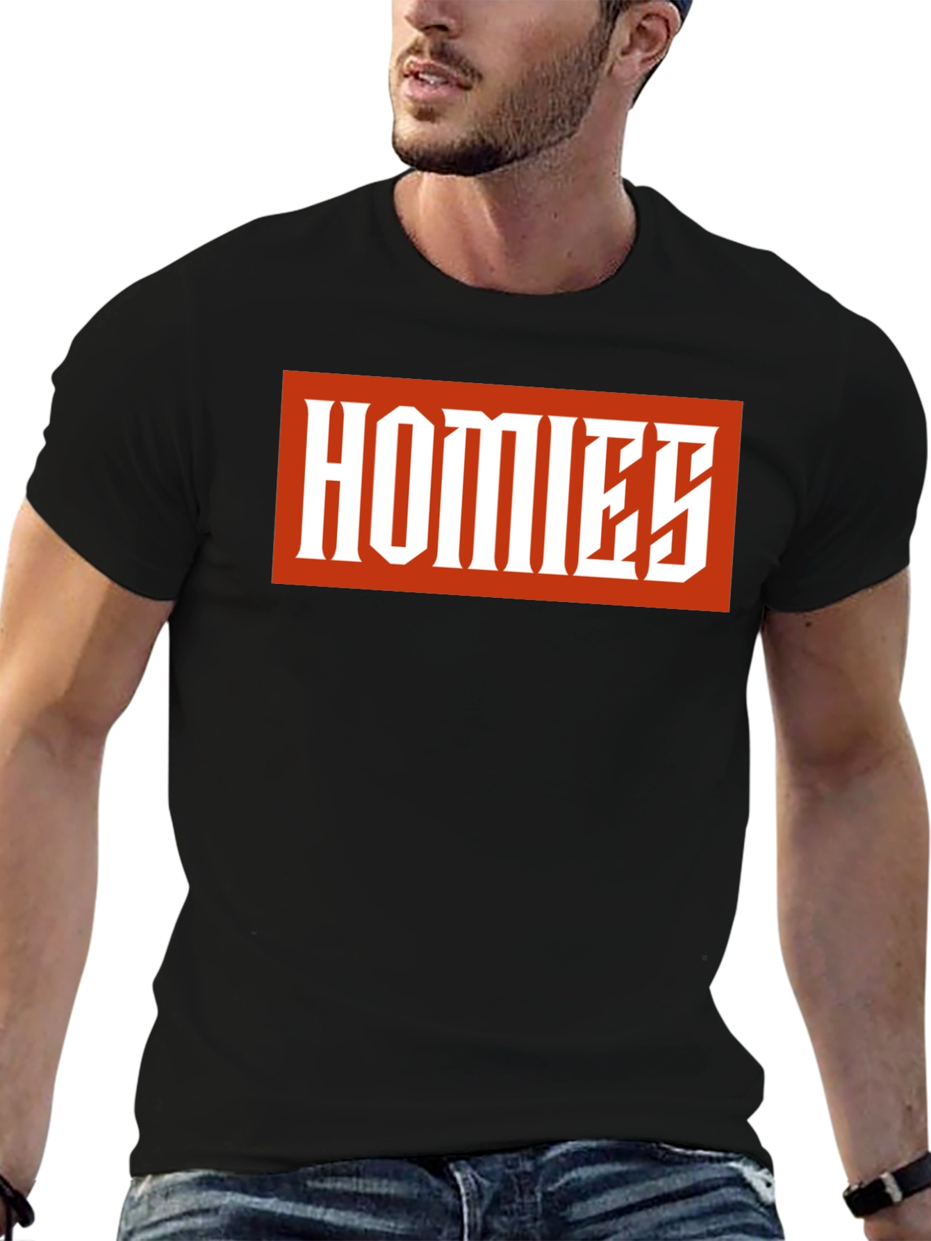Homies Graphic Tee - Bold Streetwear Style
