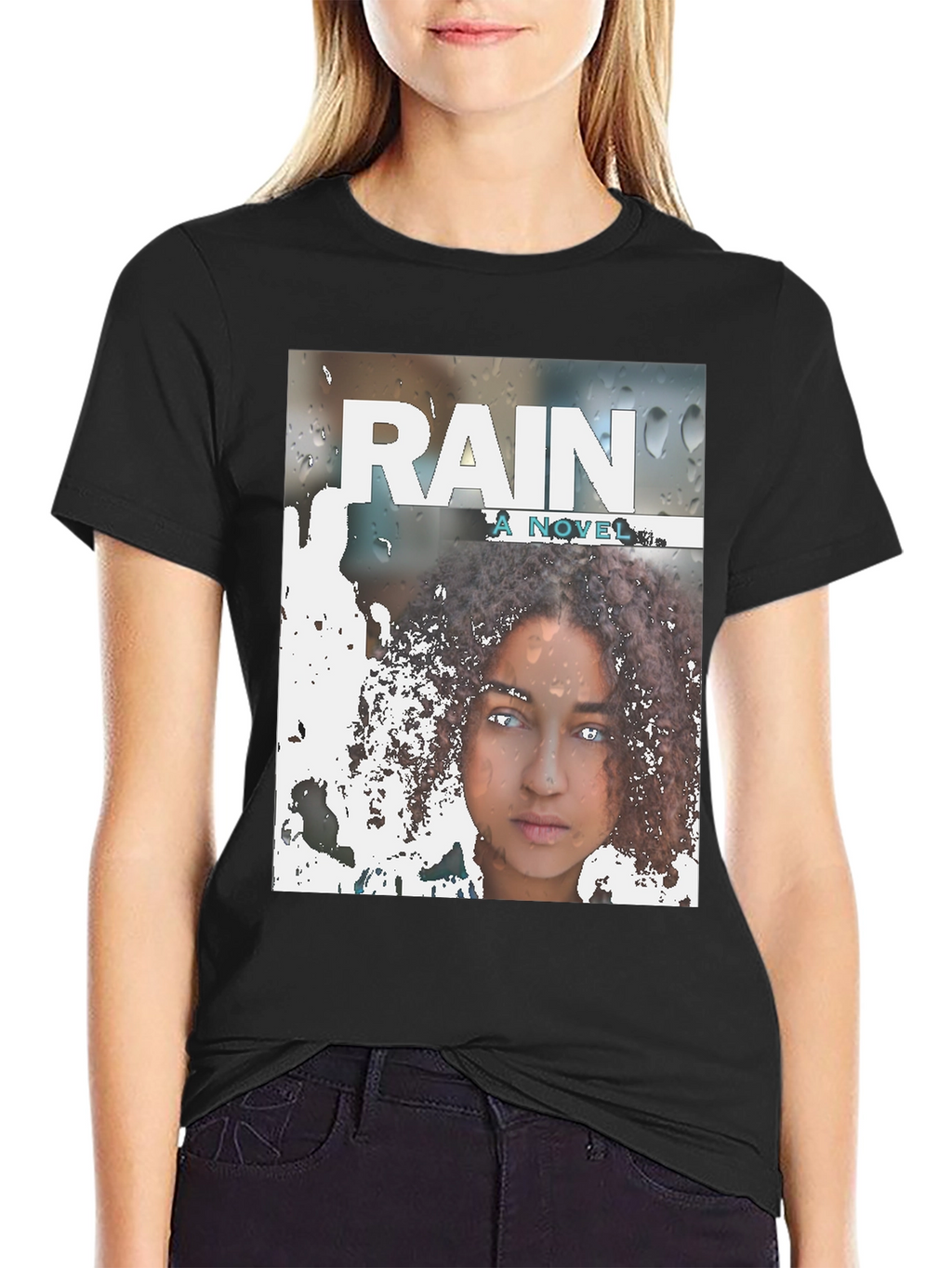 Rain Novel Graphic T-Shirt