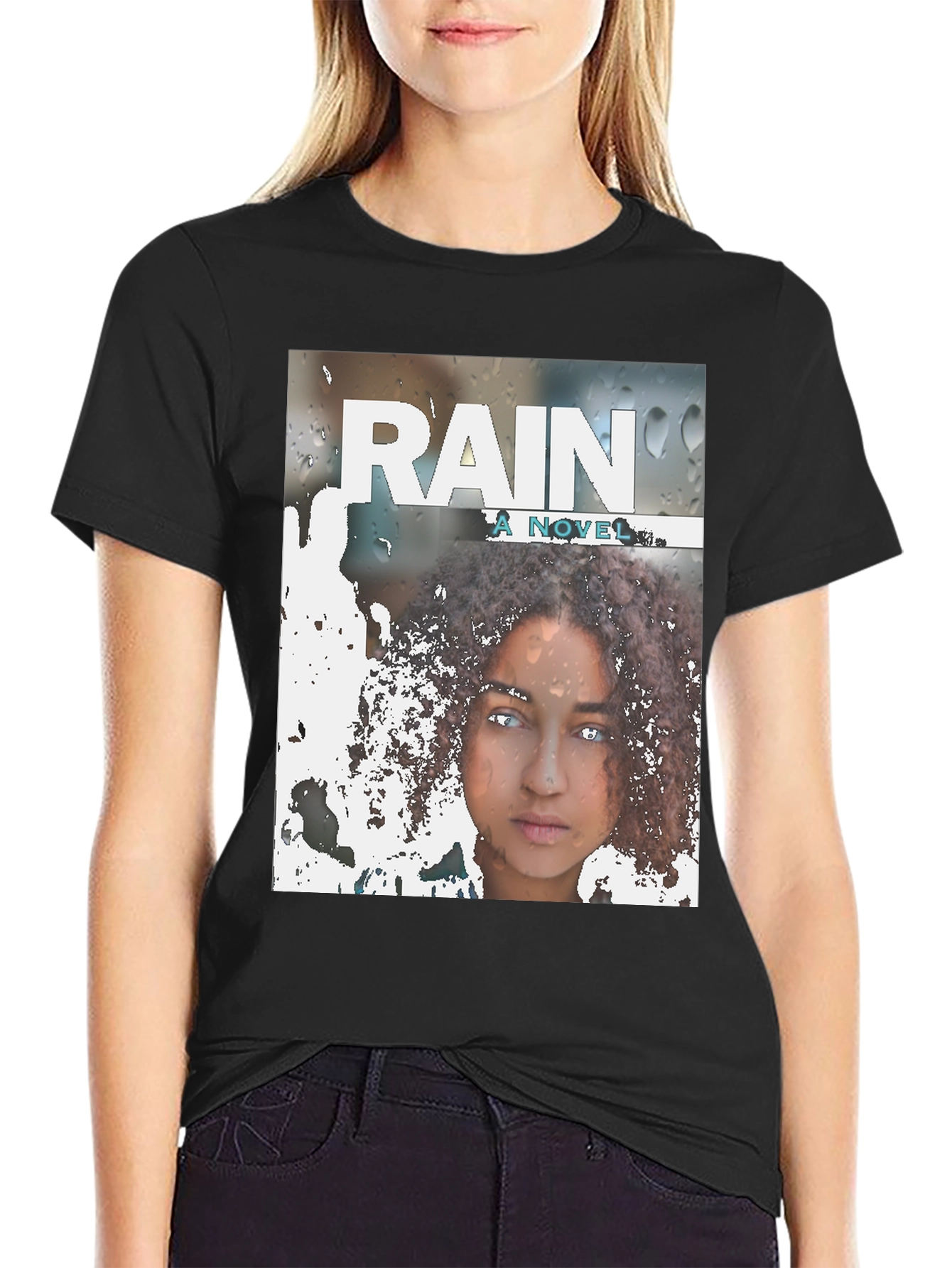 Rain Novel Graphic T-Shirt