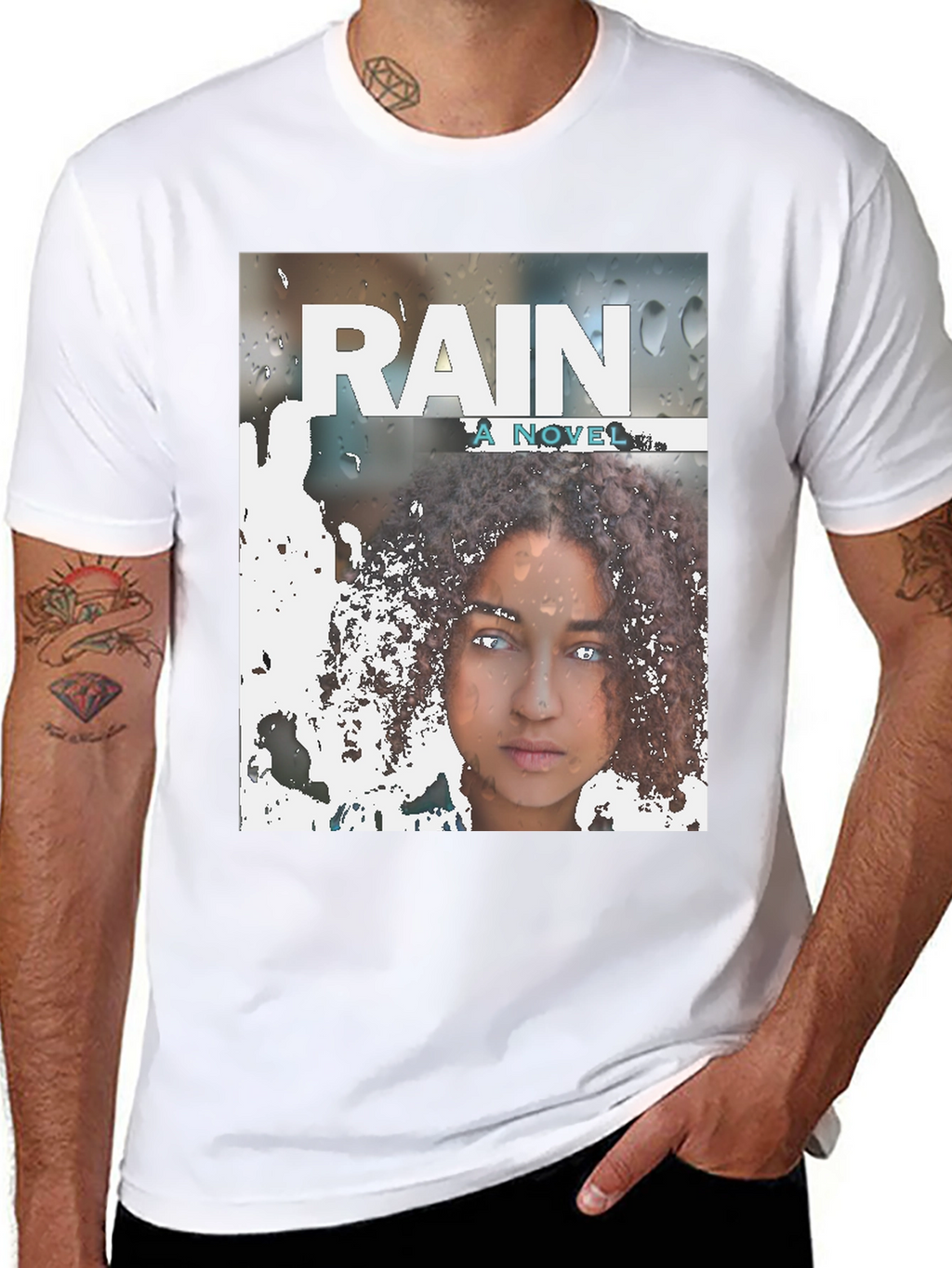 Rain Novel Graphic T-Shirt