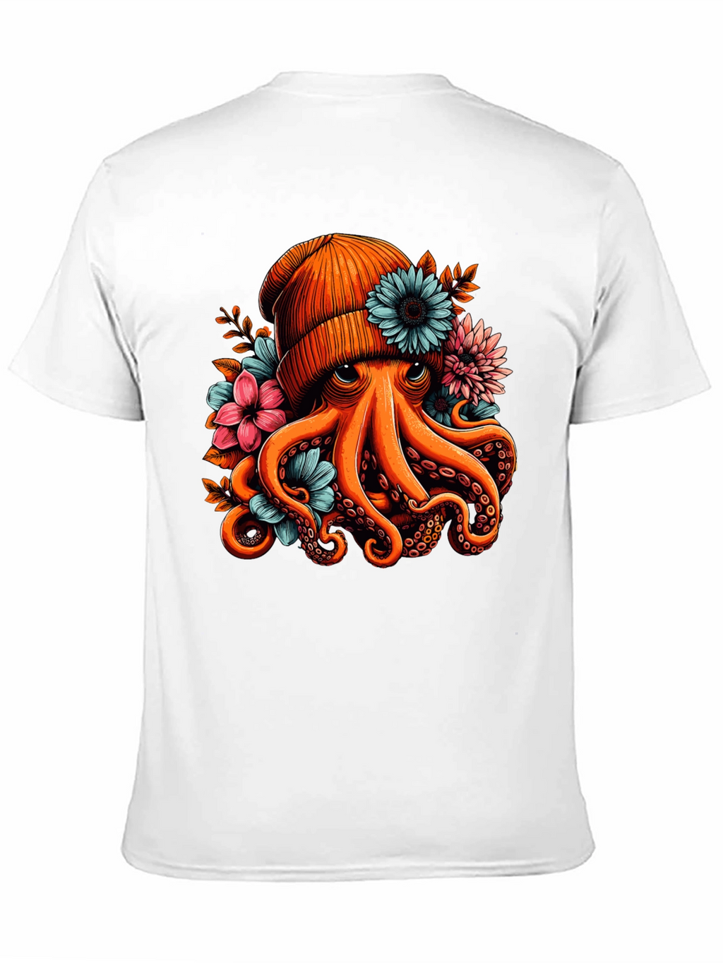 Octopus Beanie T-Shirt