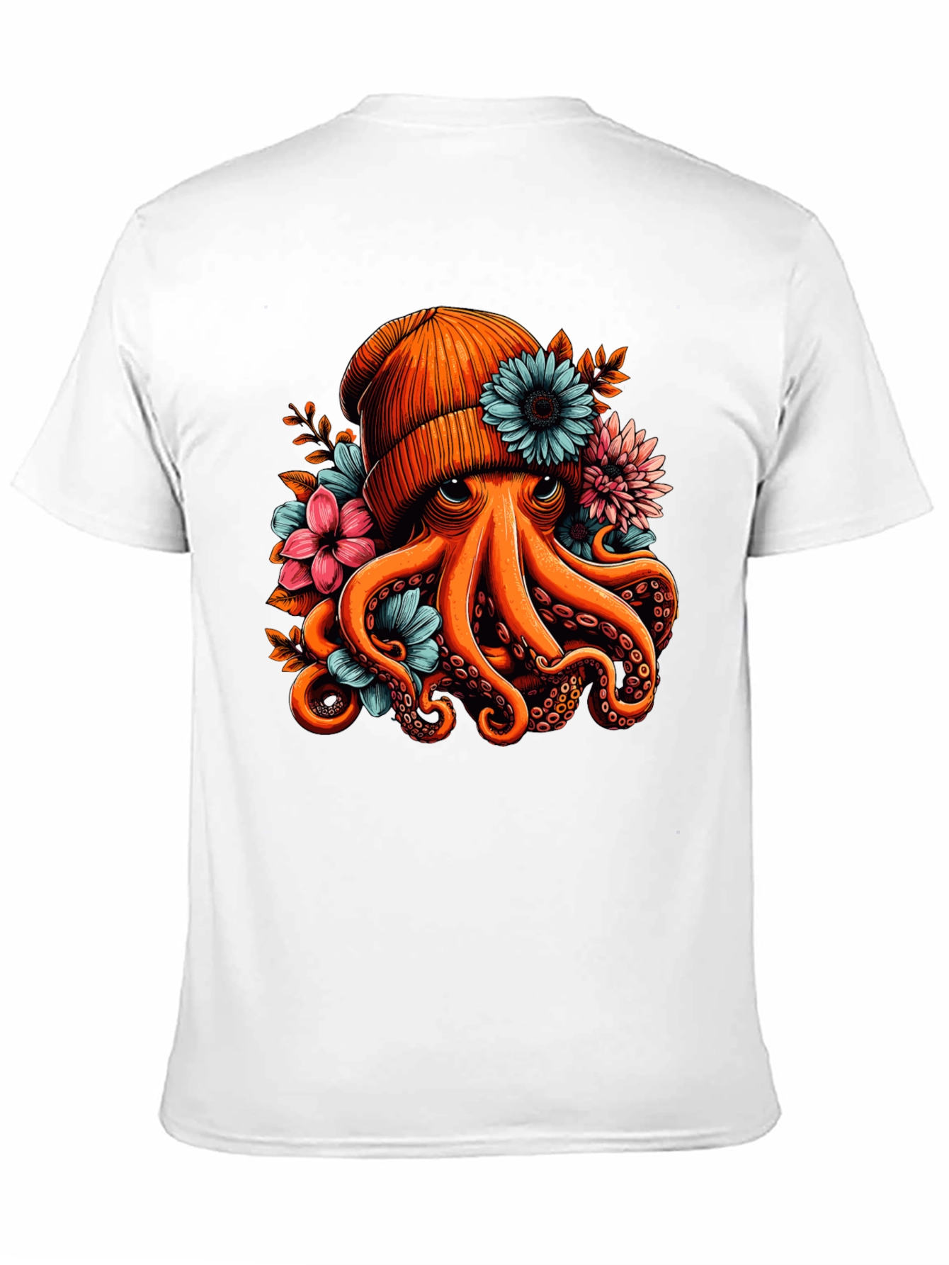 Octopus Beanie T-Shirt