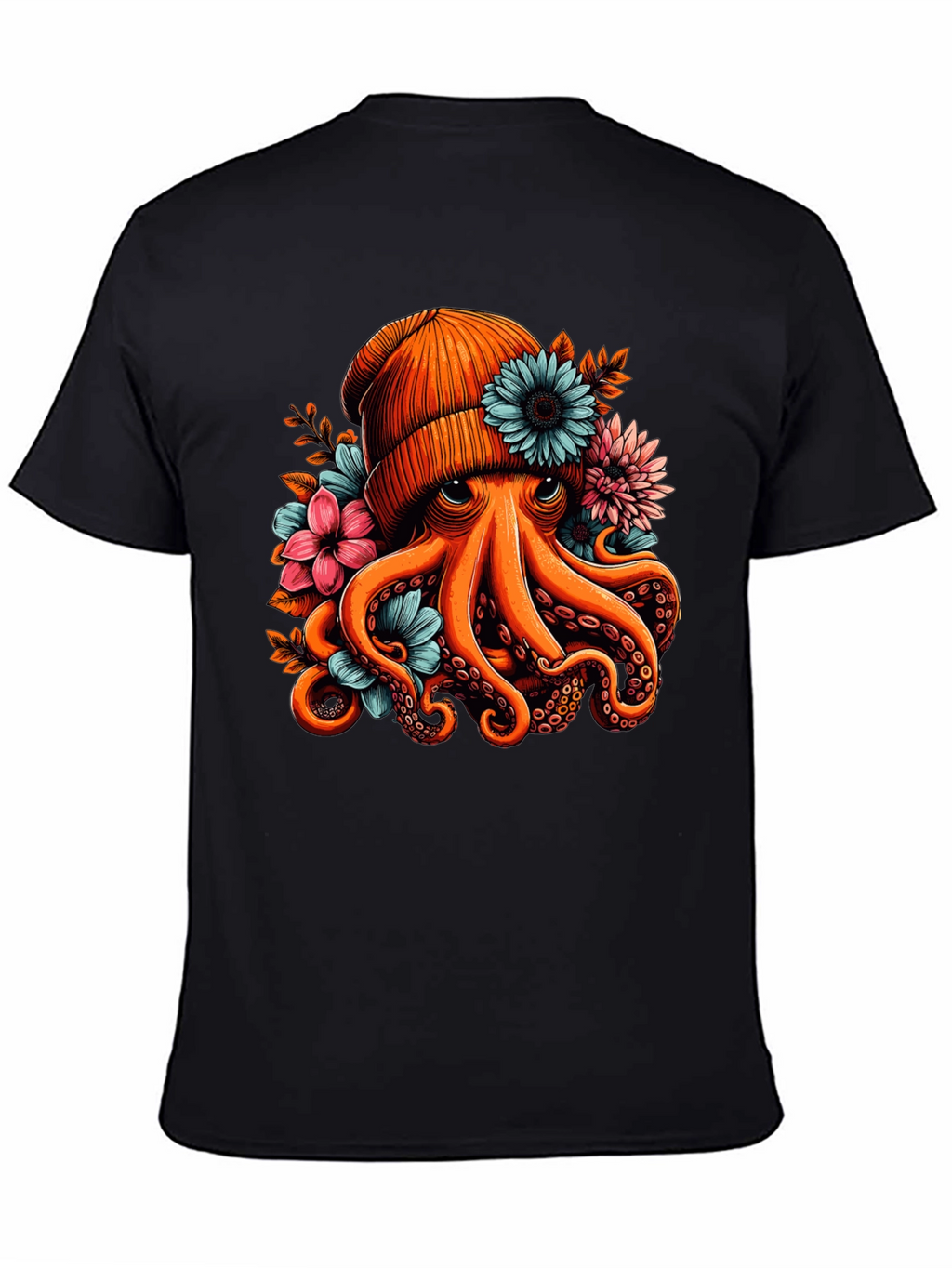 Octopus Beanie T-Shirt