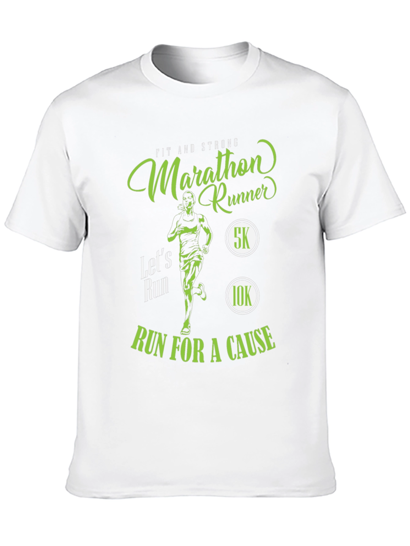 Marathon Runner T-Shirt - Run For A Cause!