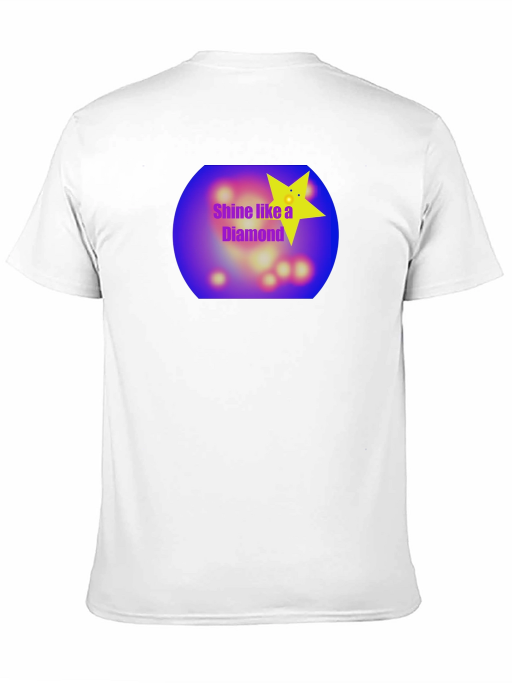 Shine Like a Diamond Black T-Shirt