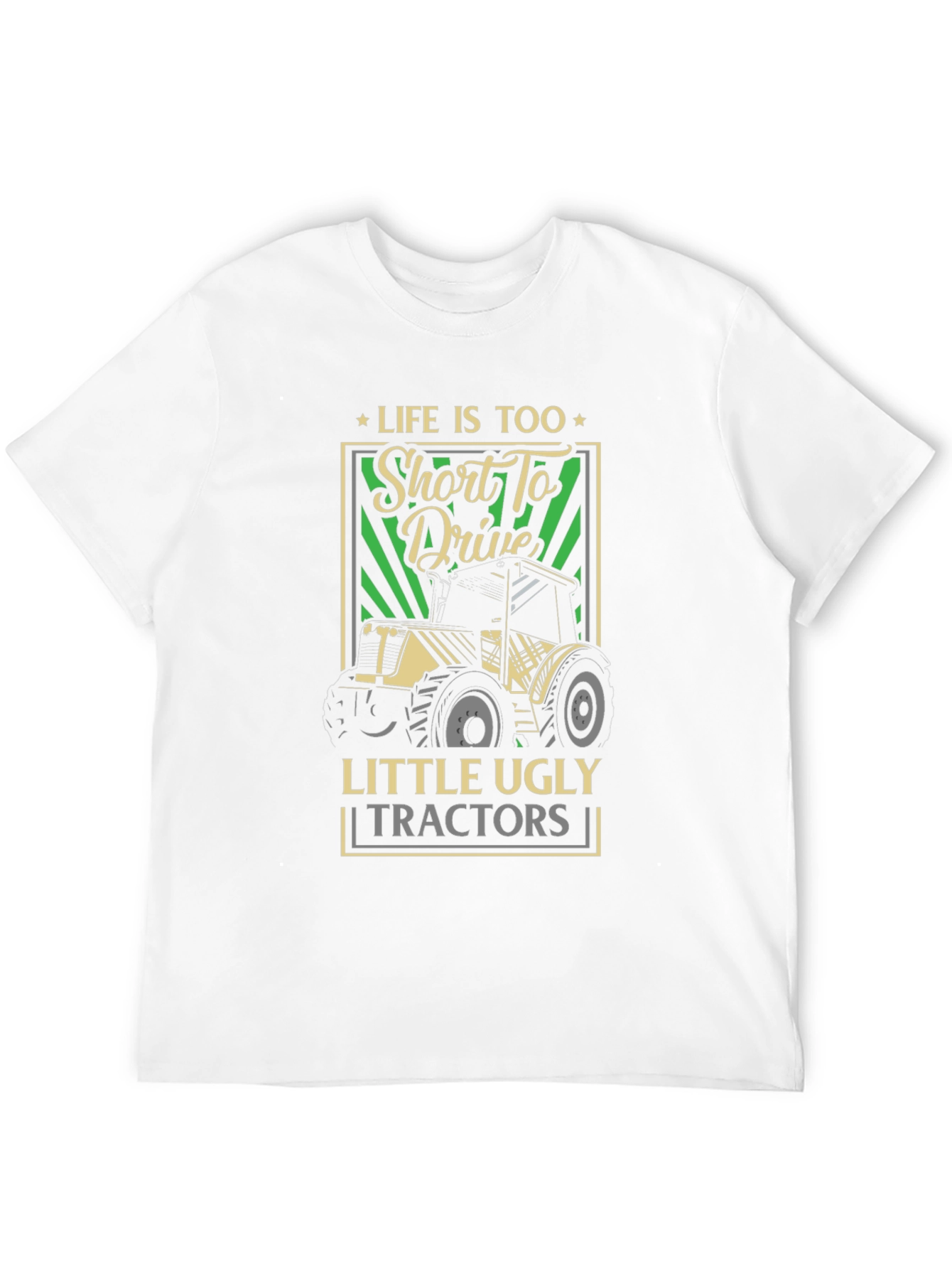 Lifes Too Short Tractor Graphic Tee