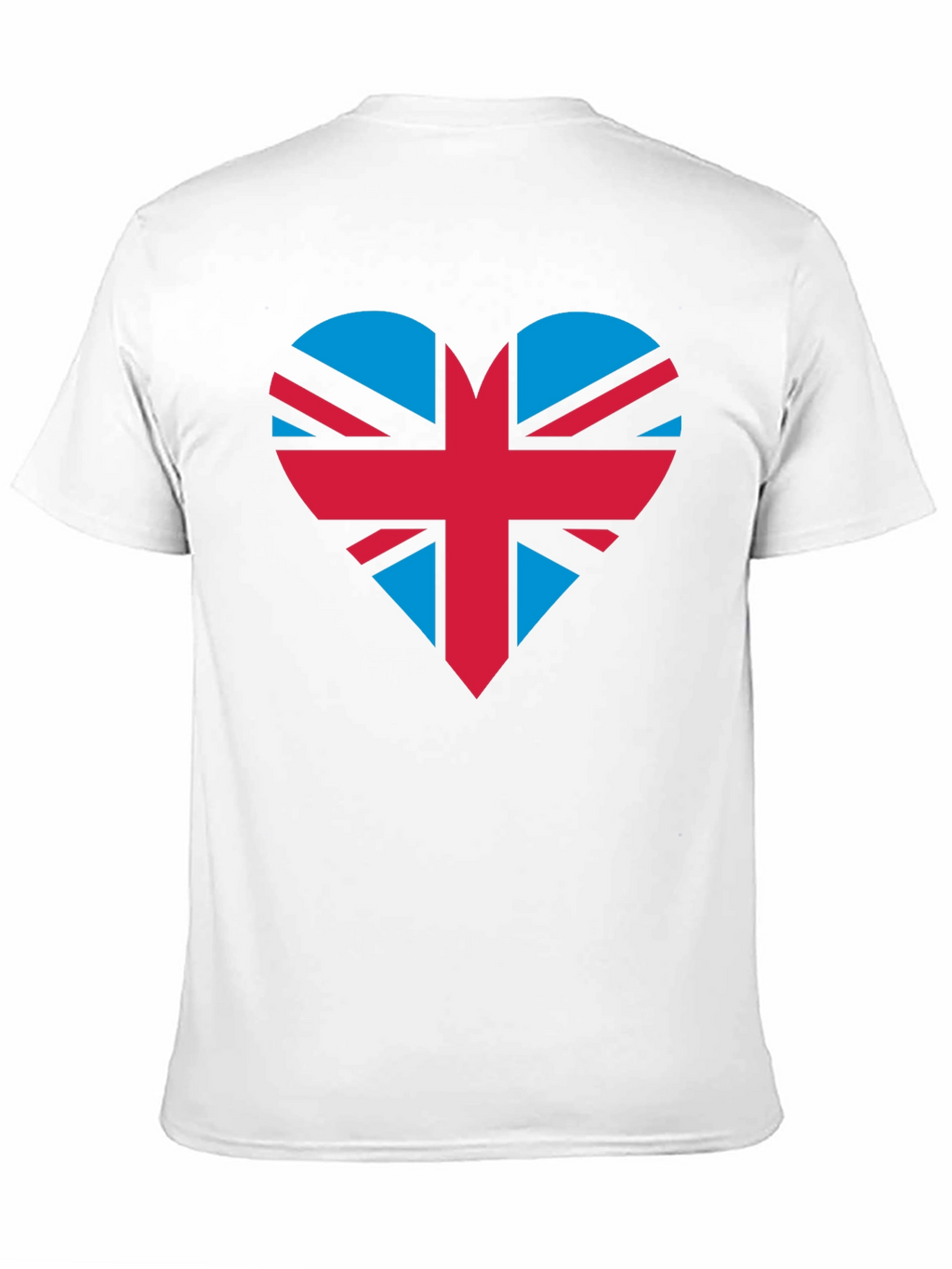 Union Jack Heart Graphic Tee - Black