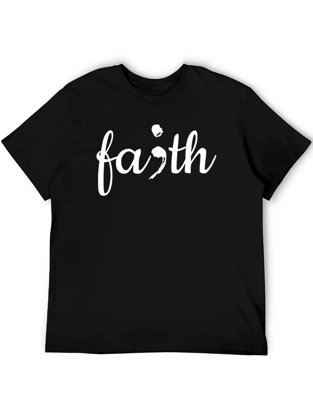 Faith Semicolon Graphic T-Shirt - Mental Health Awareness