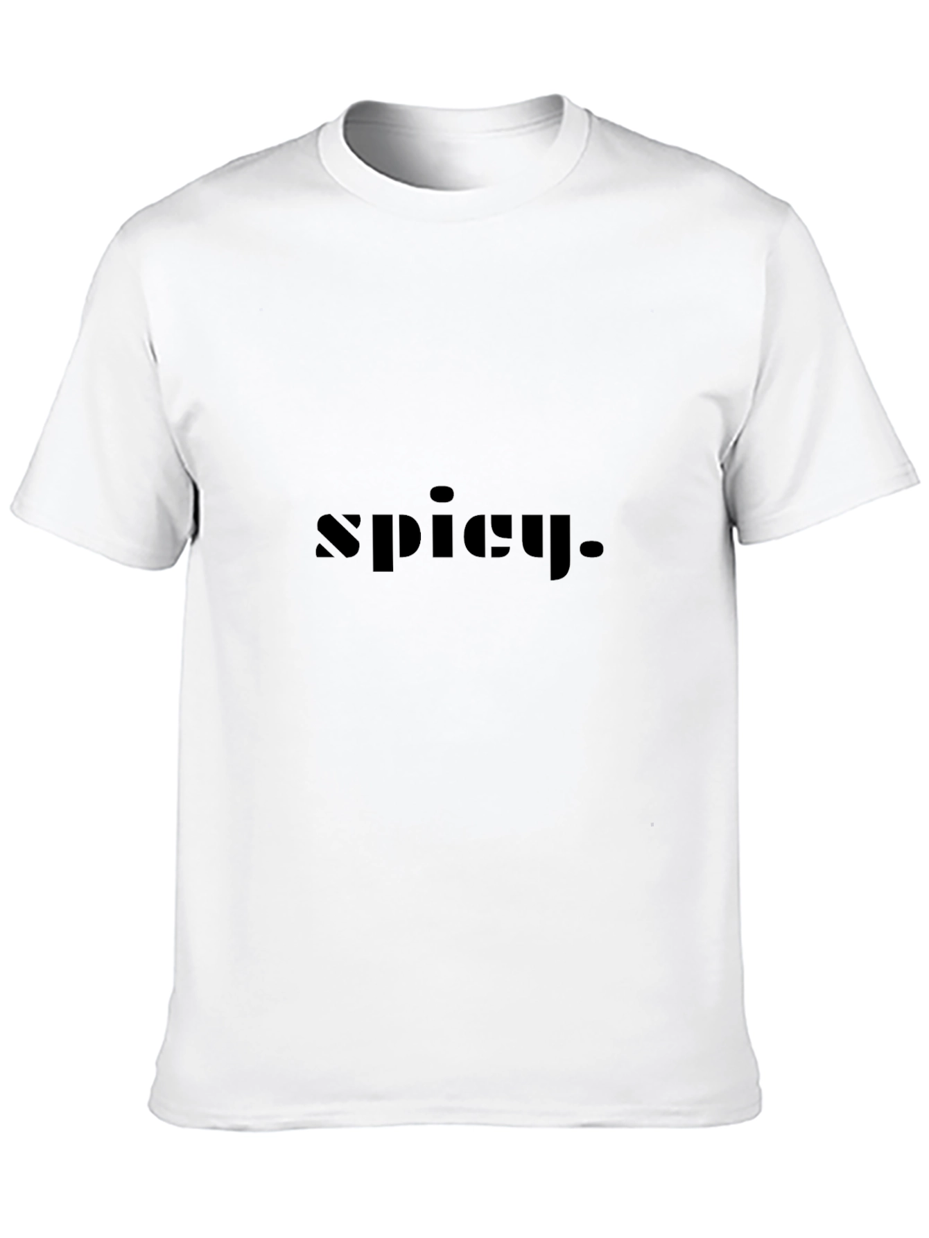 Spicy Black T-Shirt - Bold Statement Tee