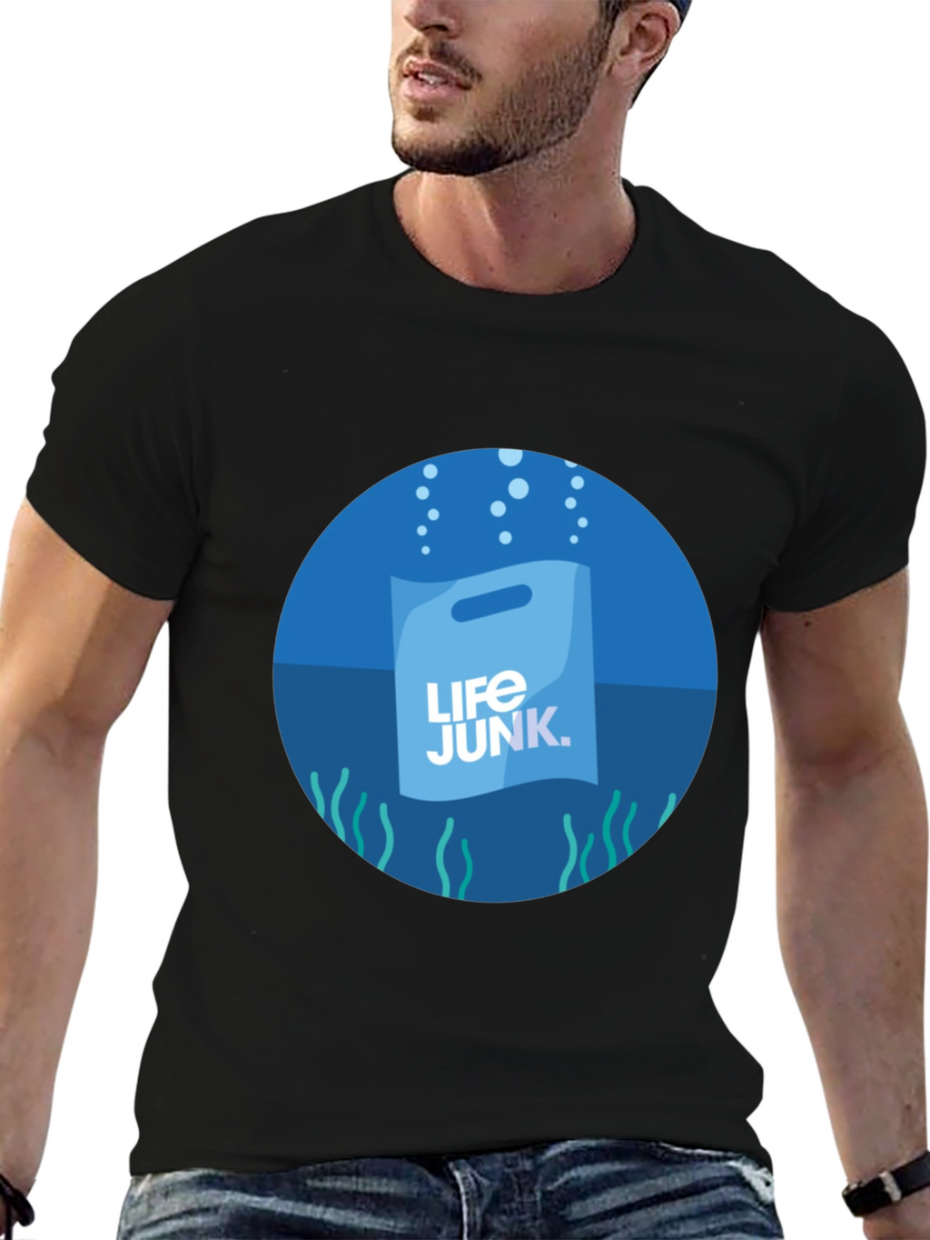 Life Junk Graphic T-Shirt - Ocean Awareness Tee