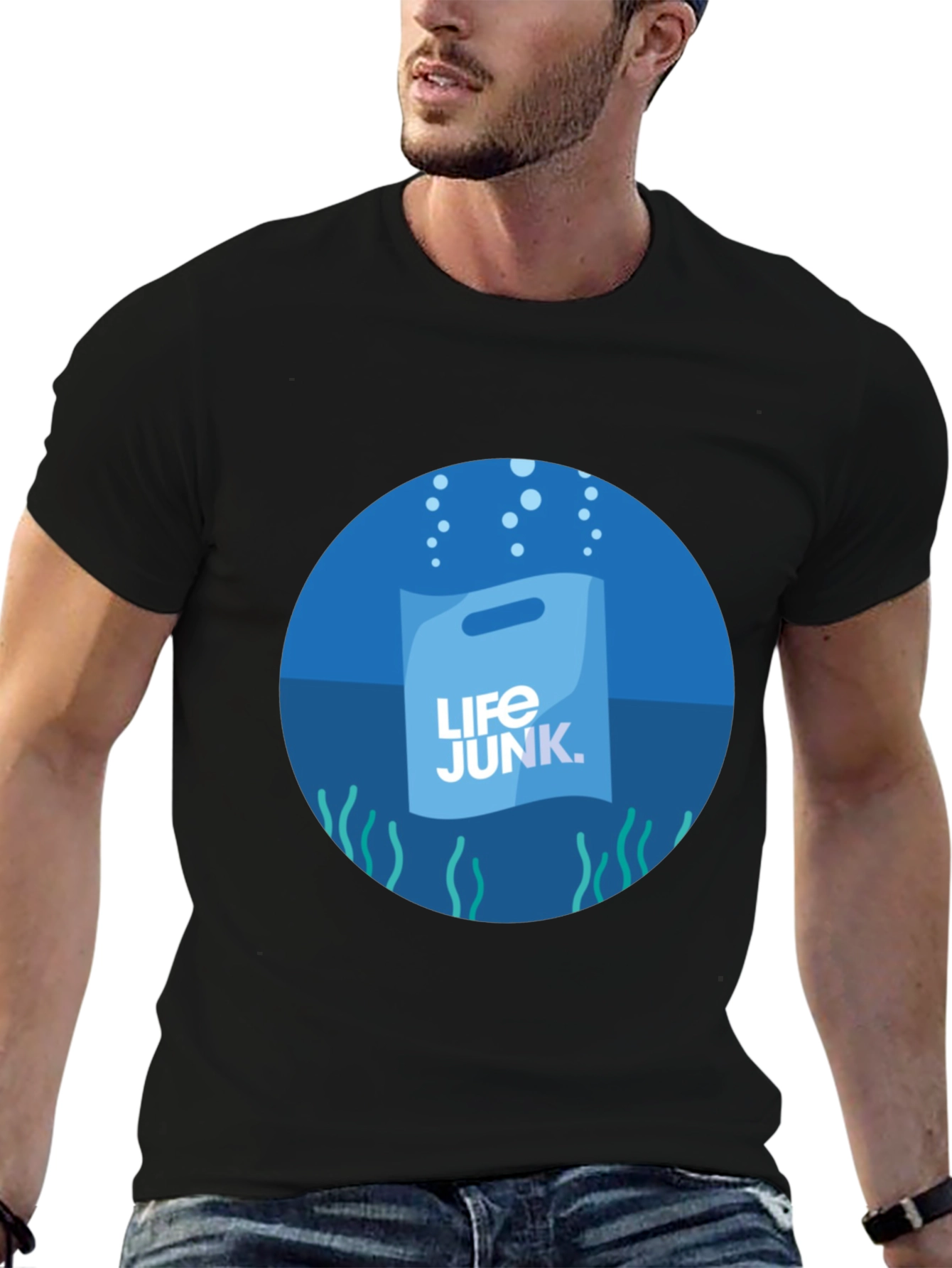 Life Junk Graphic T-Shirt - Ocean Awareness Tee