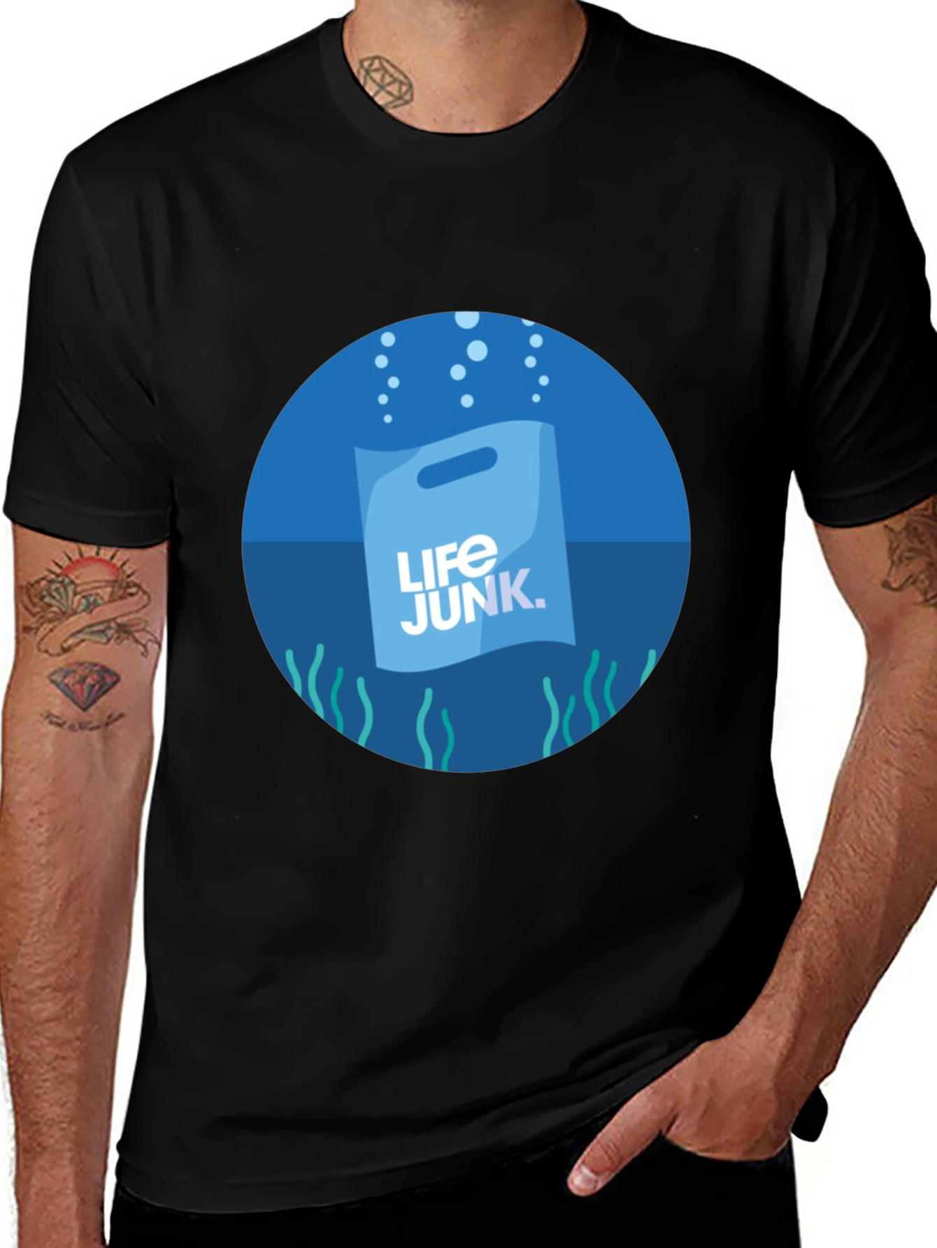 Life Junk Graphic T-Shirt - Ocean Awareness Tee