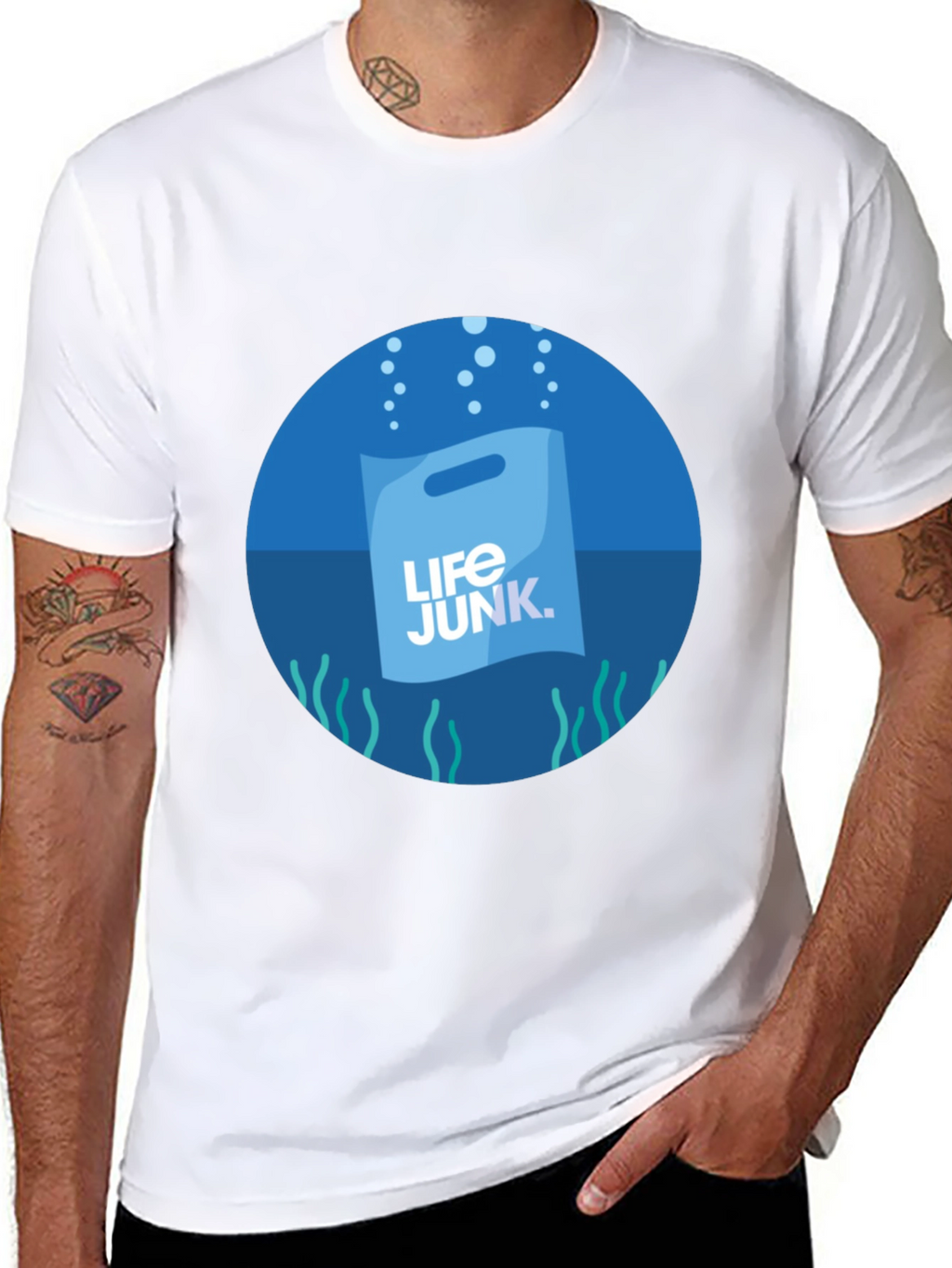 Life Junk Graphic T-Shirt - Ocean Awareness Tee