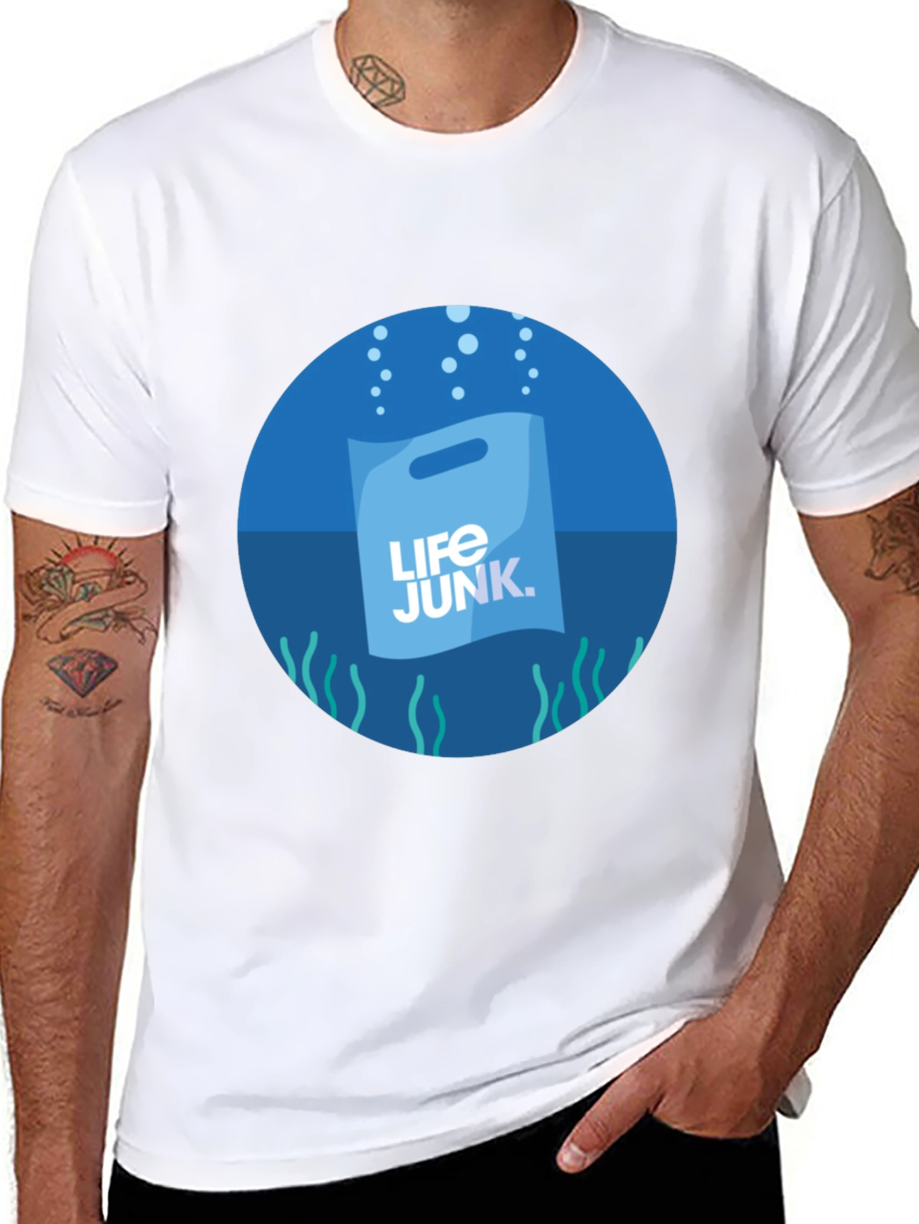 Life Junk Graphic T-Shirt - Ocean Awareness Tee