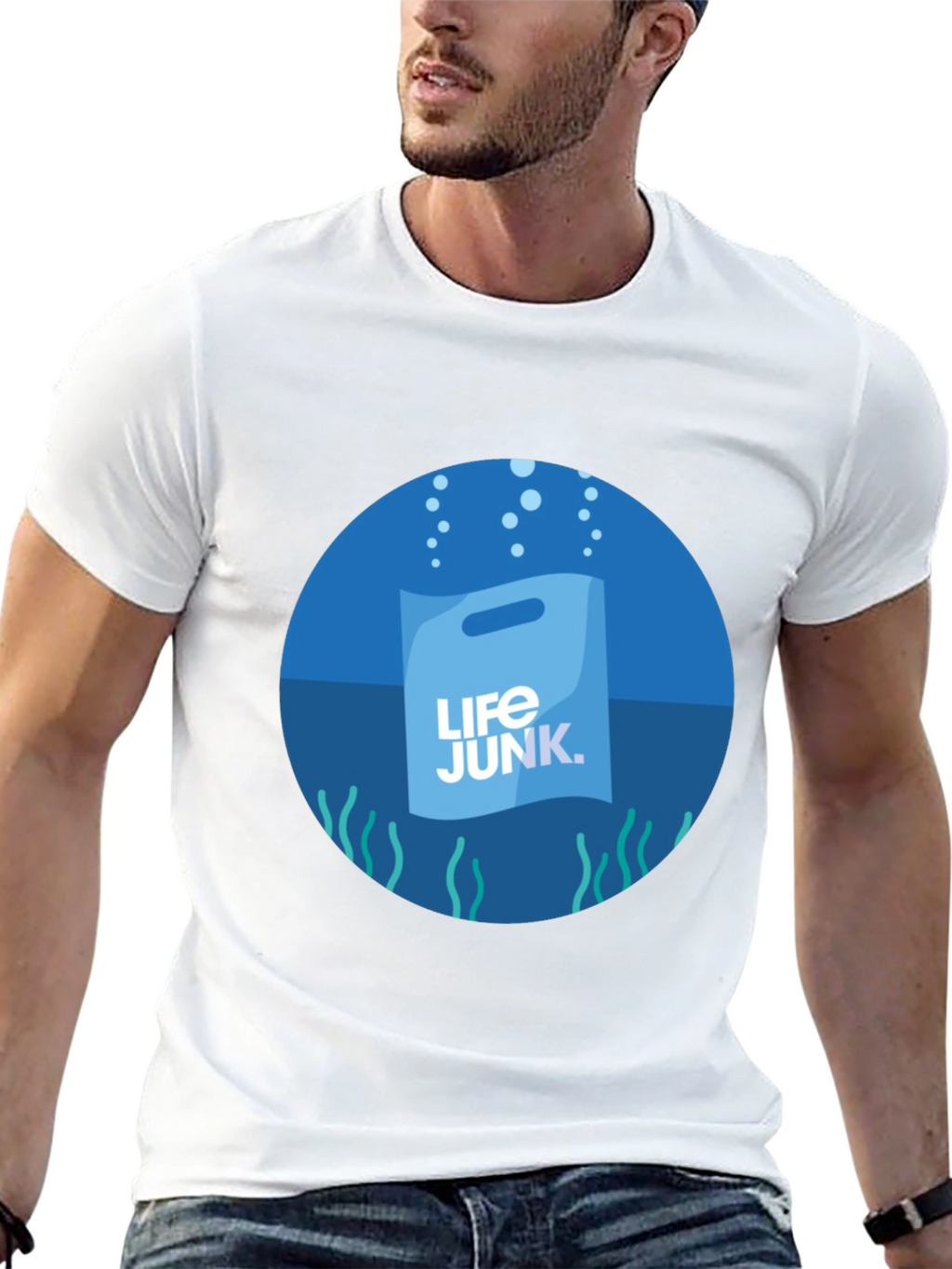 Life Junk Graphic T-Shirt - Ocean Awareness Tee