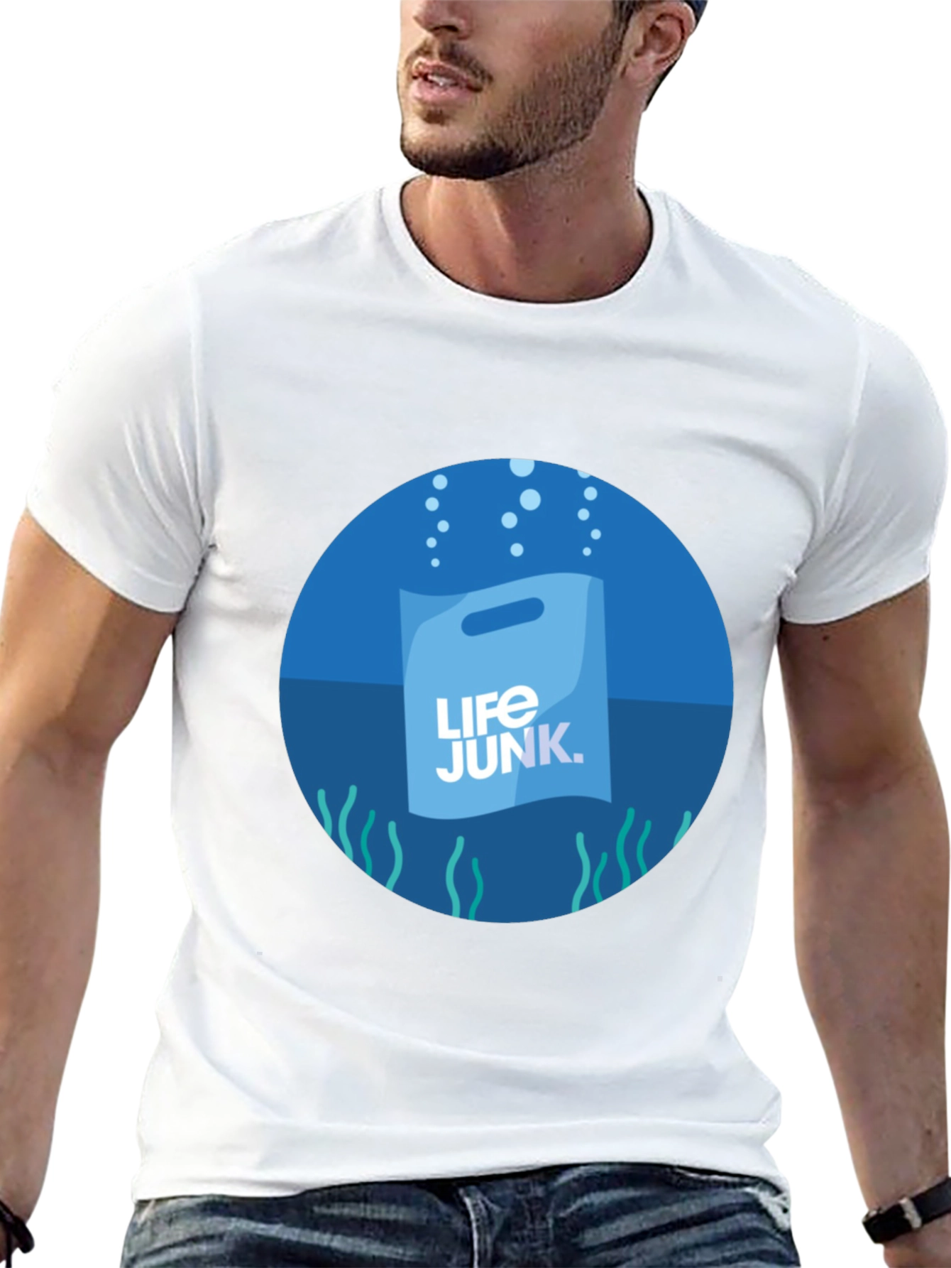 Life Junk Graphic T-Shirt - Ocean Awareness Tee