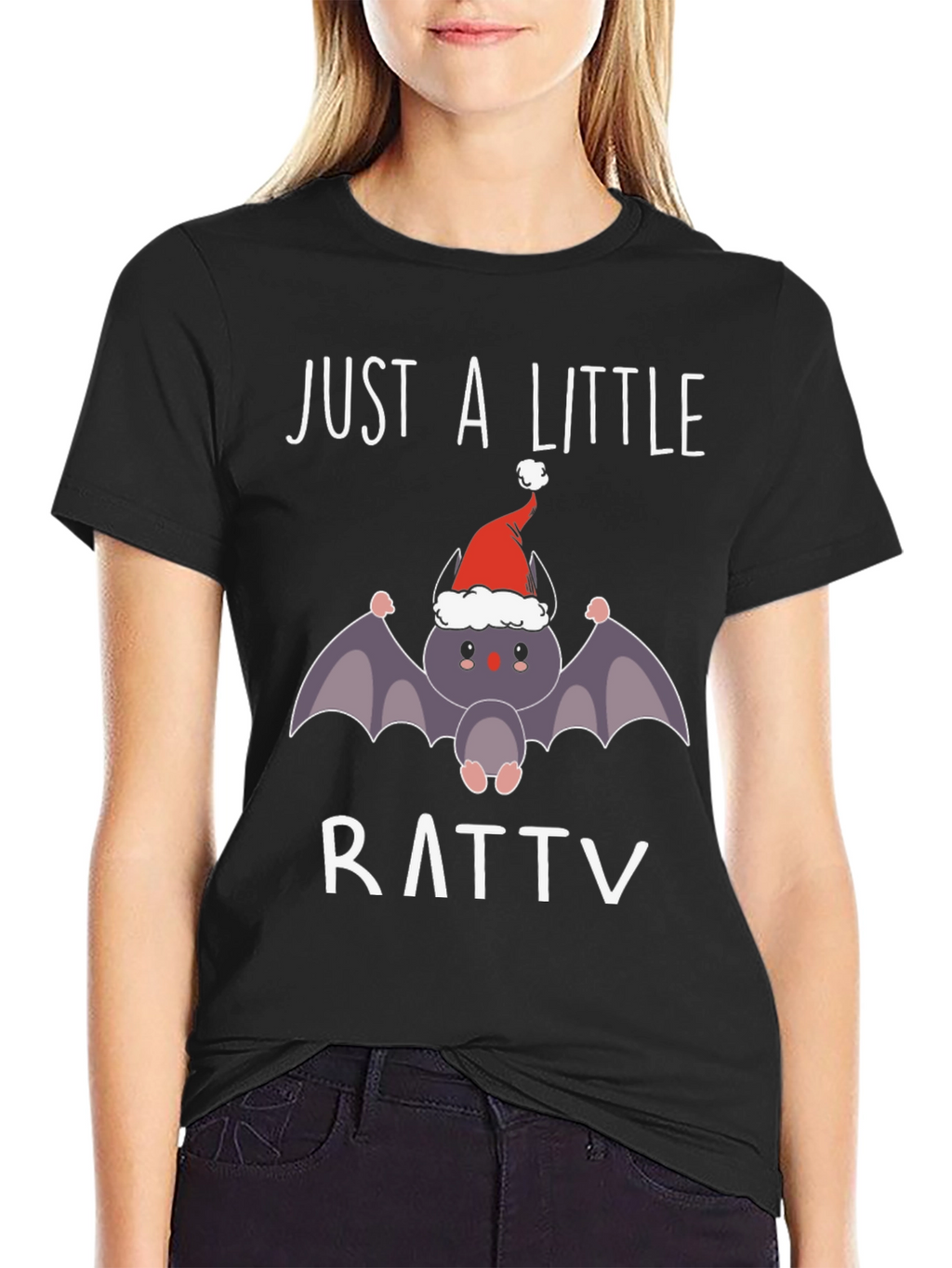 Ratty Bat Christmas T-Shirt