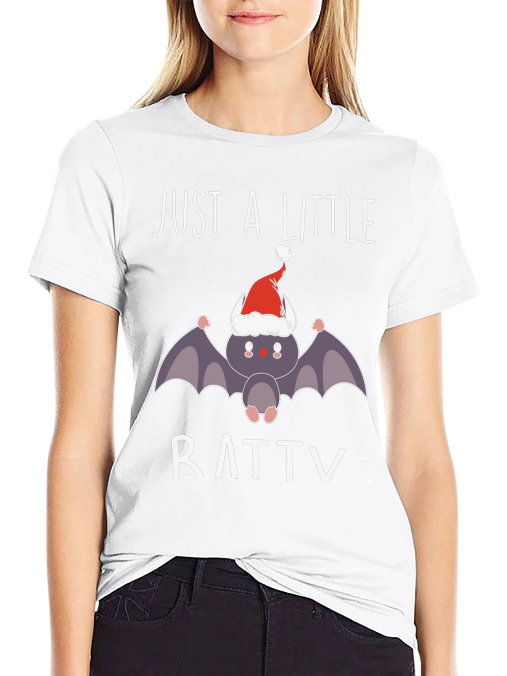 Ratty Bat Christmas T-Shirt