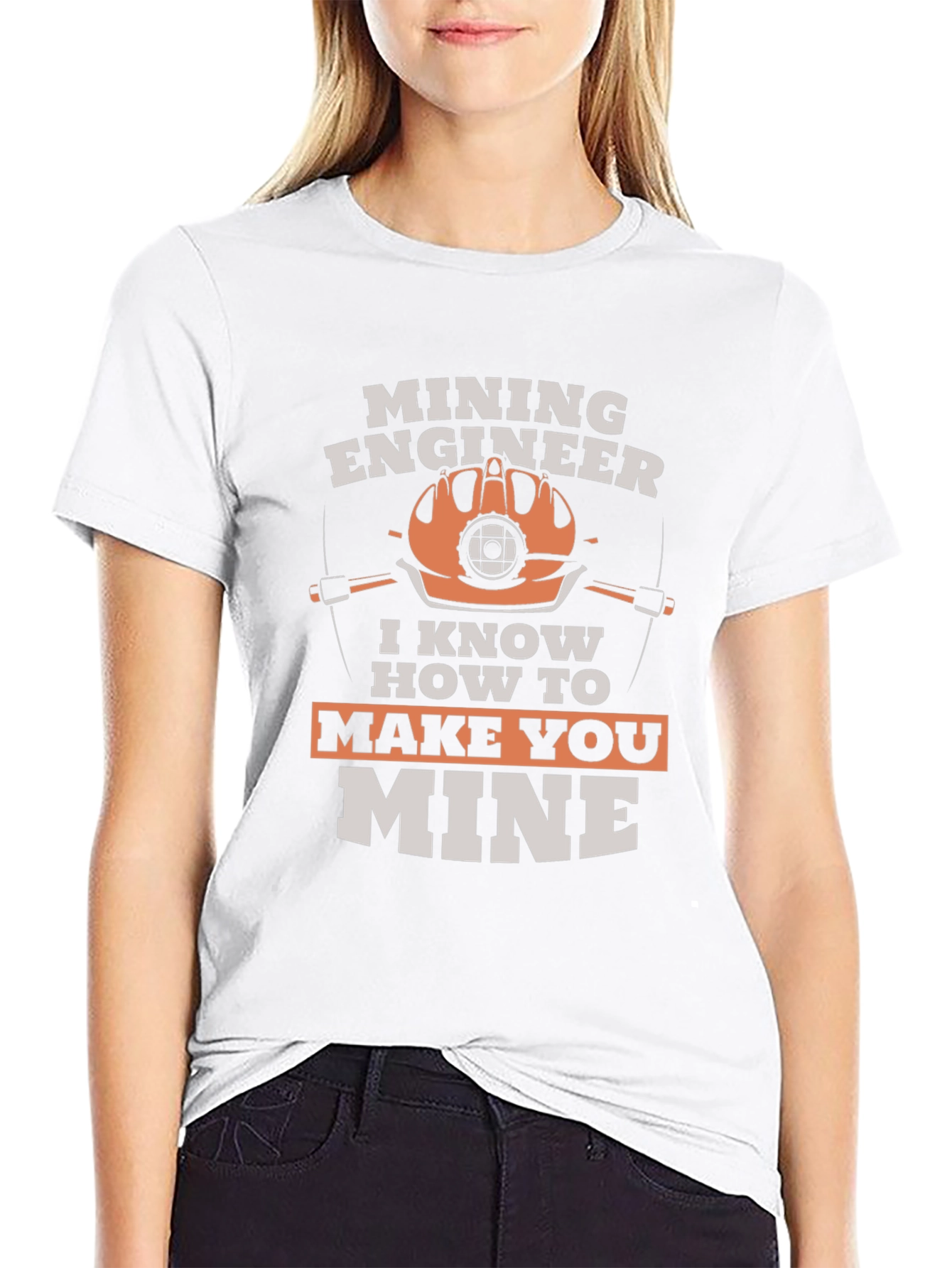 Mining Engineer T-Shirt - Make You Mine Funny Tee