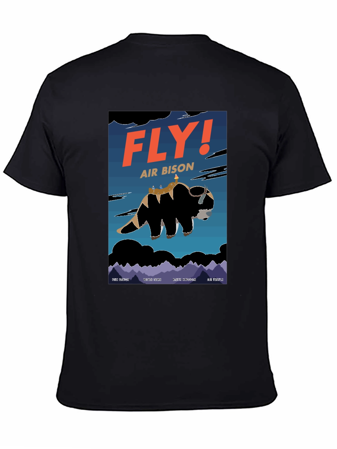 Fly! Air Bison T-Shirt - Avatar Inspired Design