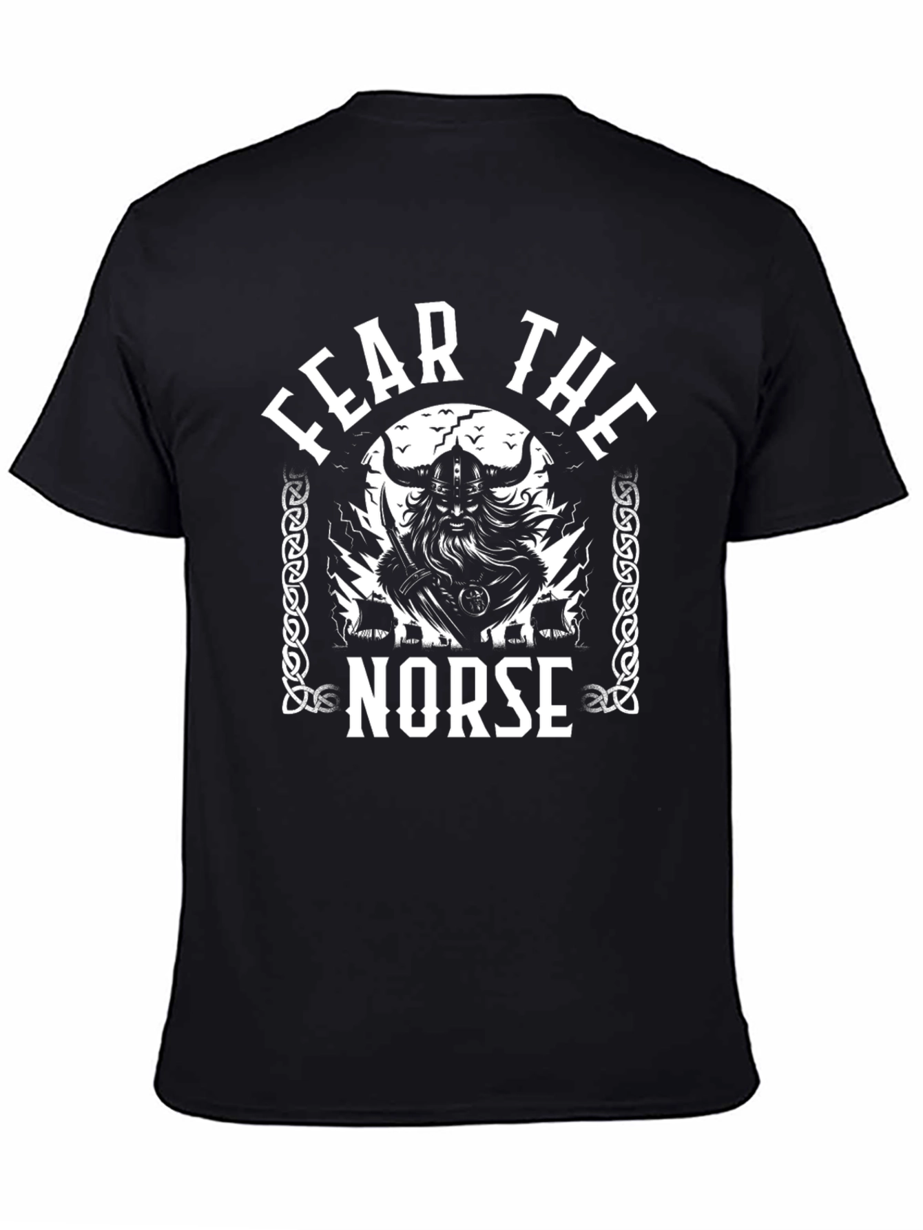 Fear the Norse Viking Graphic T-Shirt