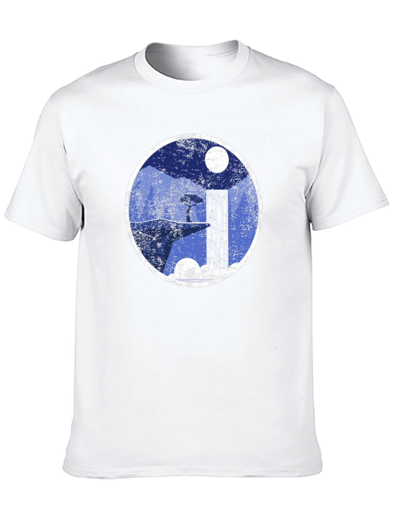 Yin Yang Landscape Graphic Tee