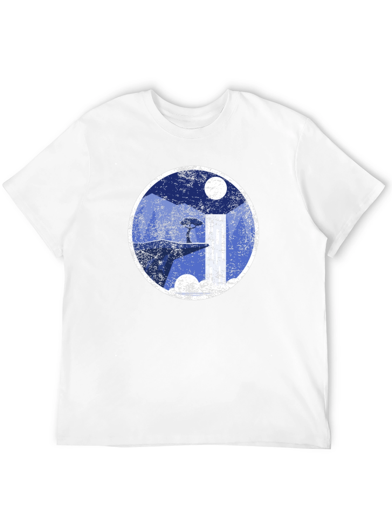 Yin Yang Landscape Graphic Tee