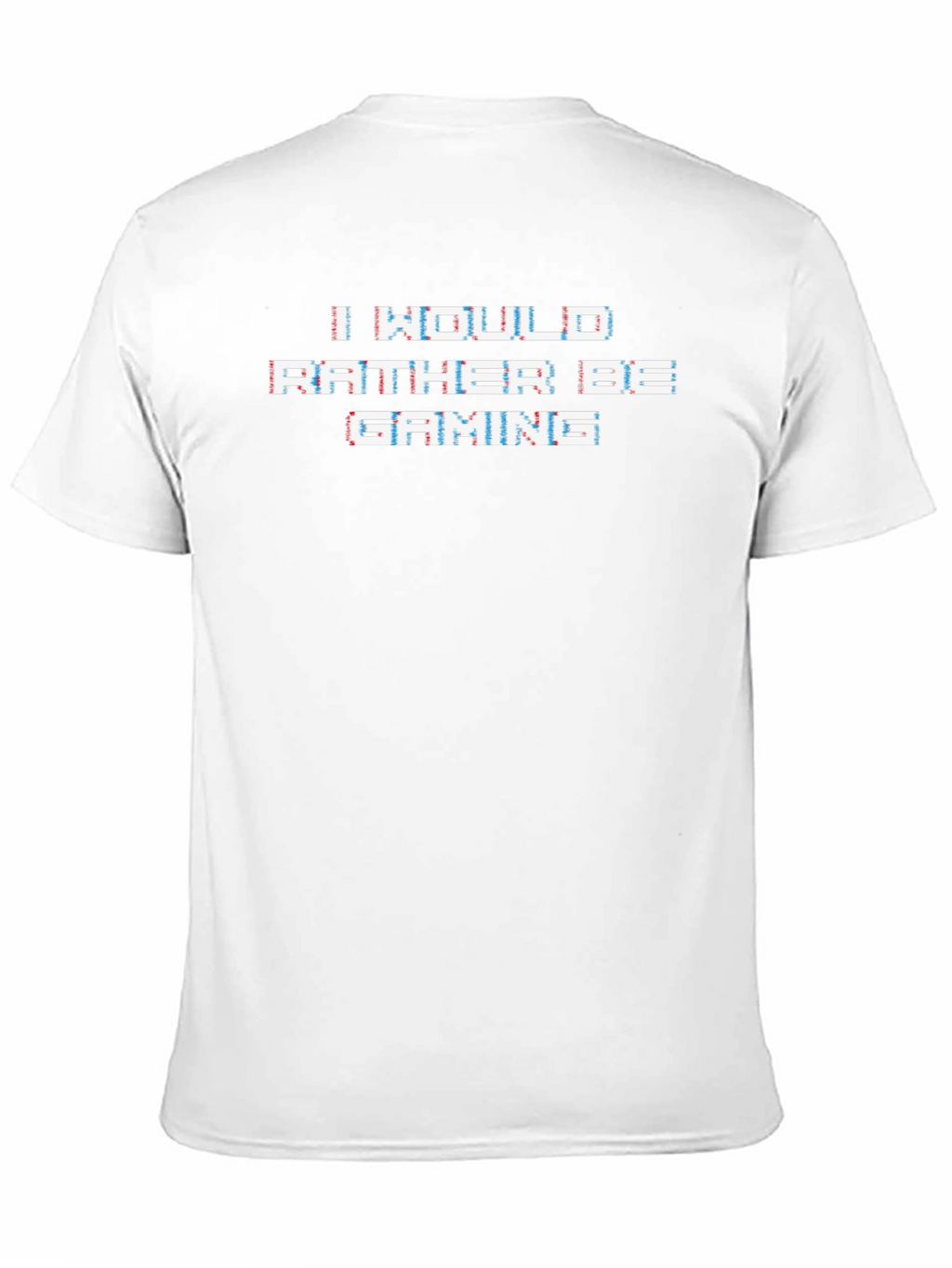I Would Rather Be Gaming Black T-Shirt