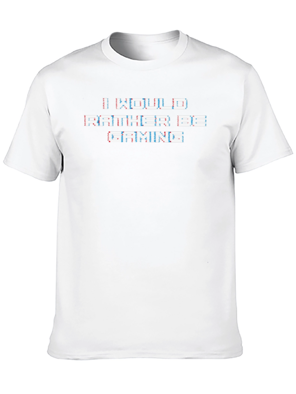 I Would Rather Be Gaming Black T-Shirt
