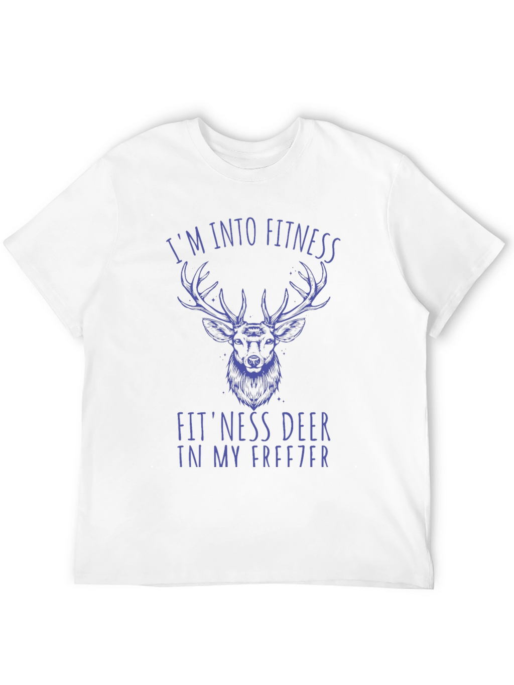 Fitness Deer Graphic Tee