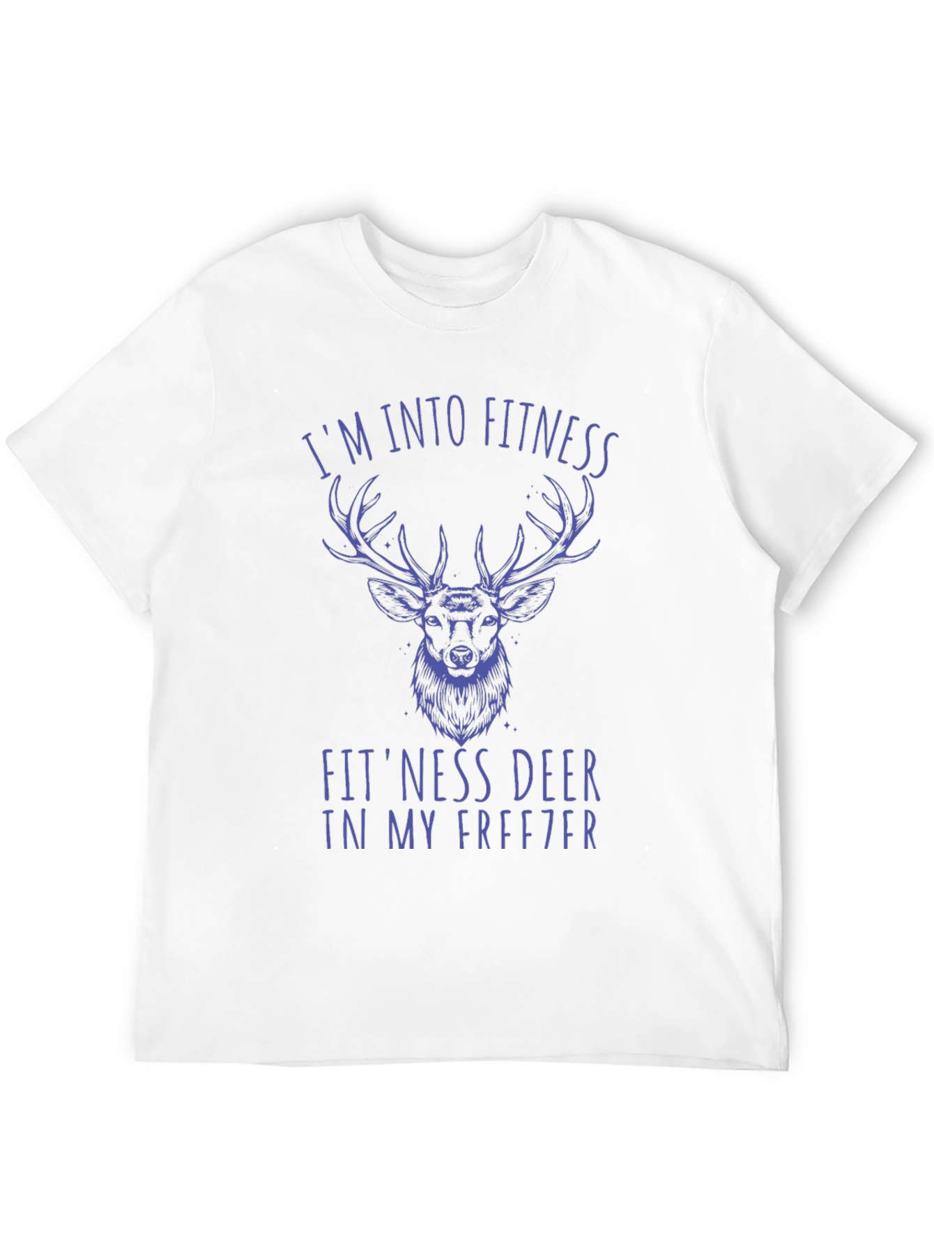 Fitness Deer Graphic Tee