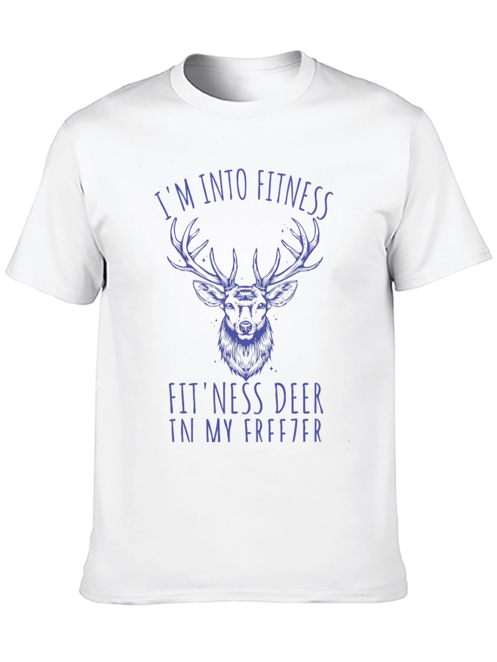 Fitness Deer Graphic Tee