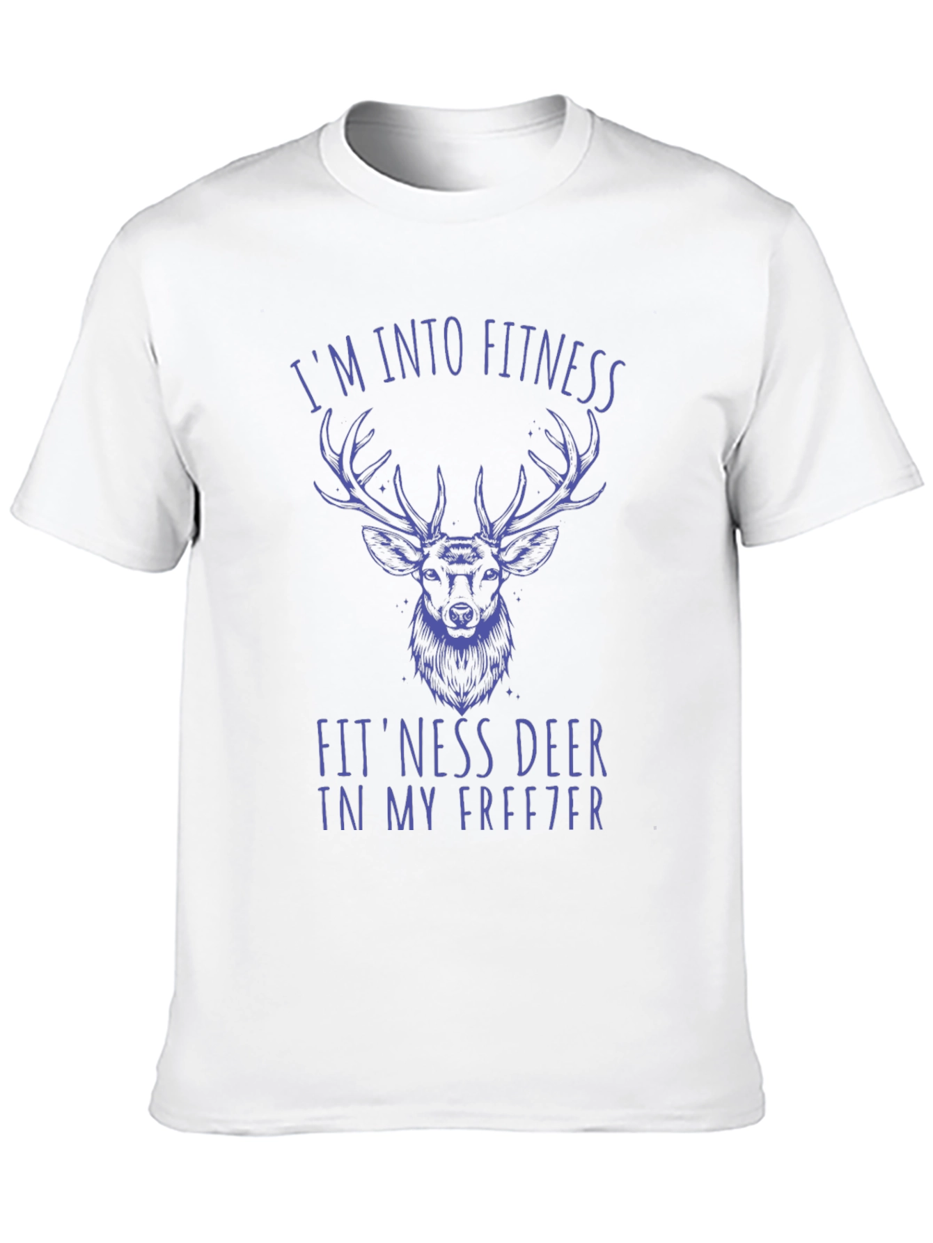 Fitness Deer Graphic Tee