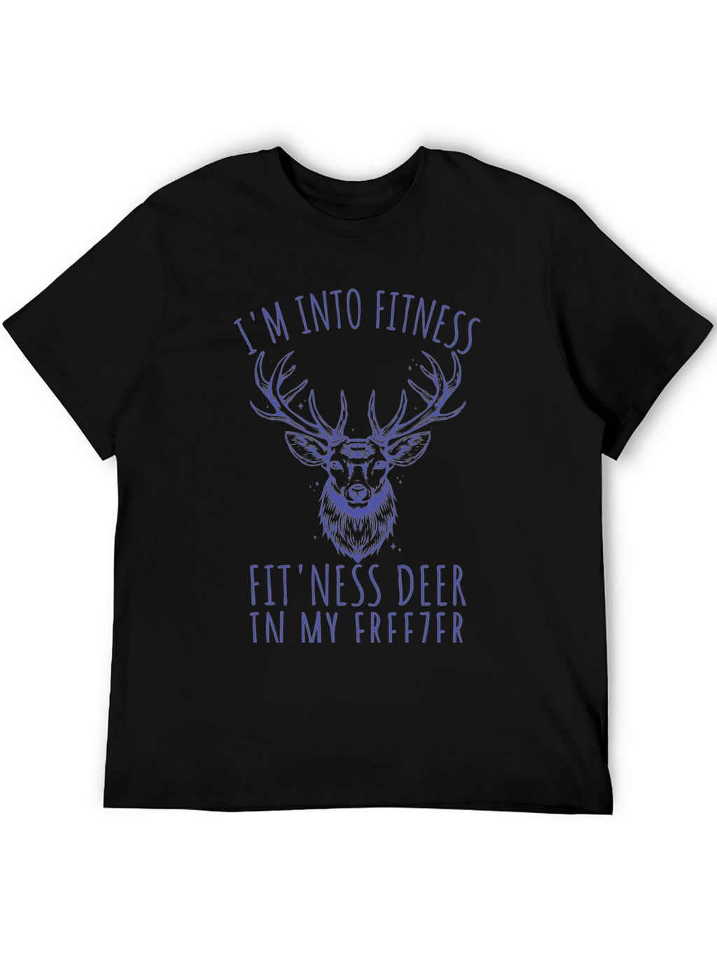 Fitness Deer Graphic Tee