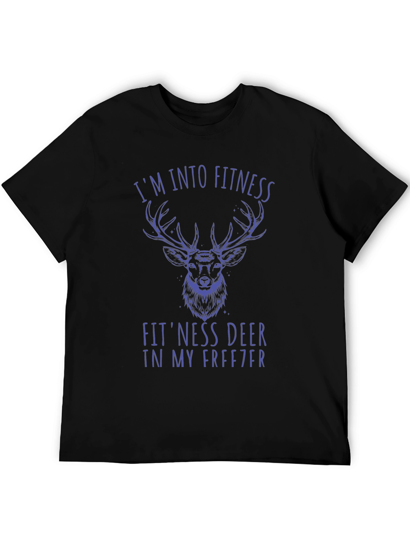 Fitness Deer Graphic Tee